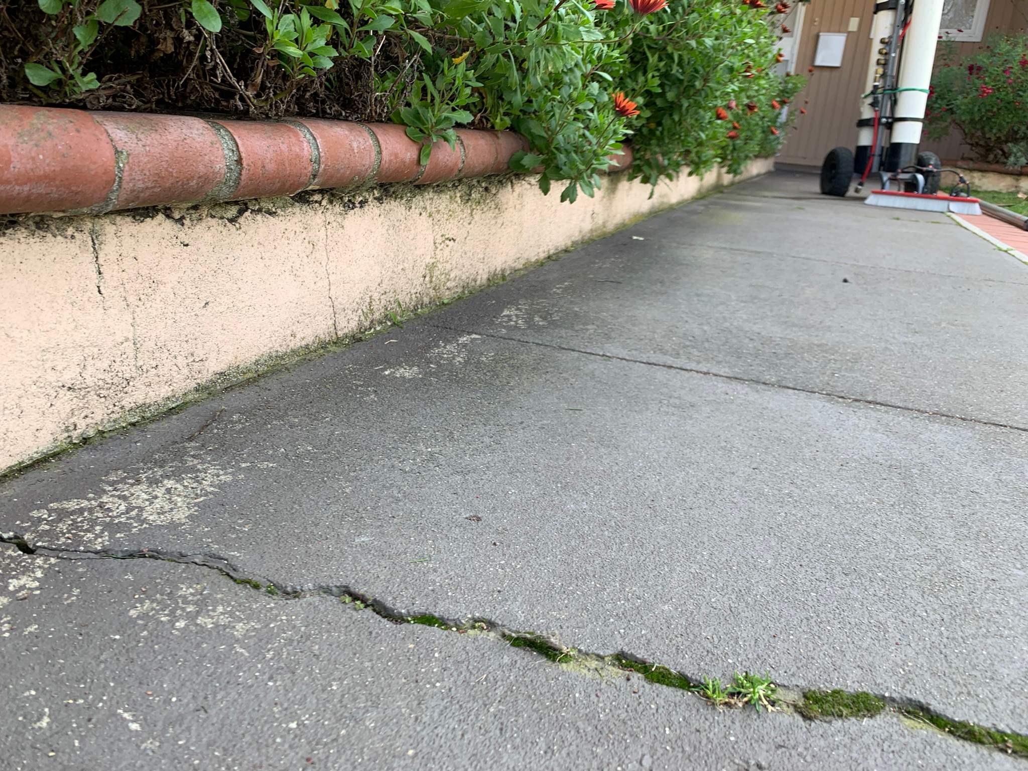 Pressure Wash using Sodium Hypochlorite and Solar Panel Cleaning in Huntington Beach by Property Cleaning Experts