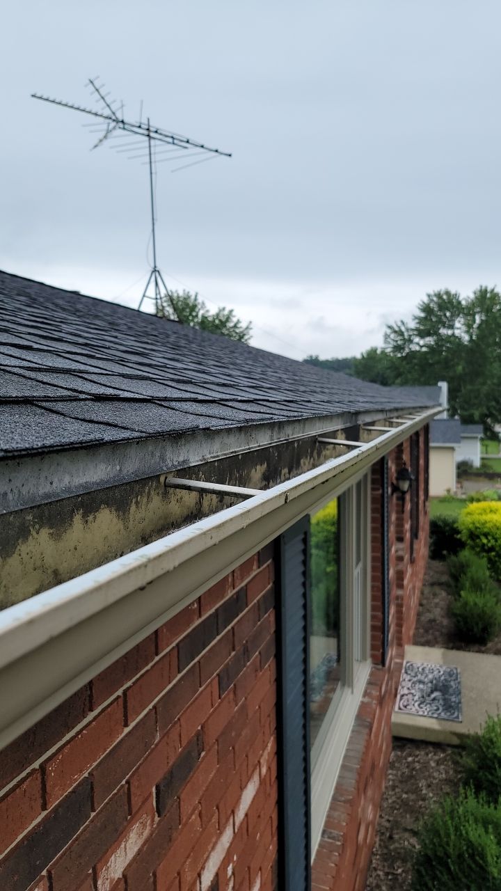 Brand: Atlas Pinnacle Color: Pristine Scotchgard Heather Drip: Musket Brown by Eagle Eye Roofing