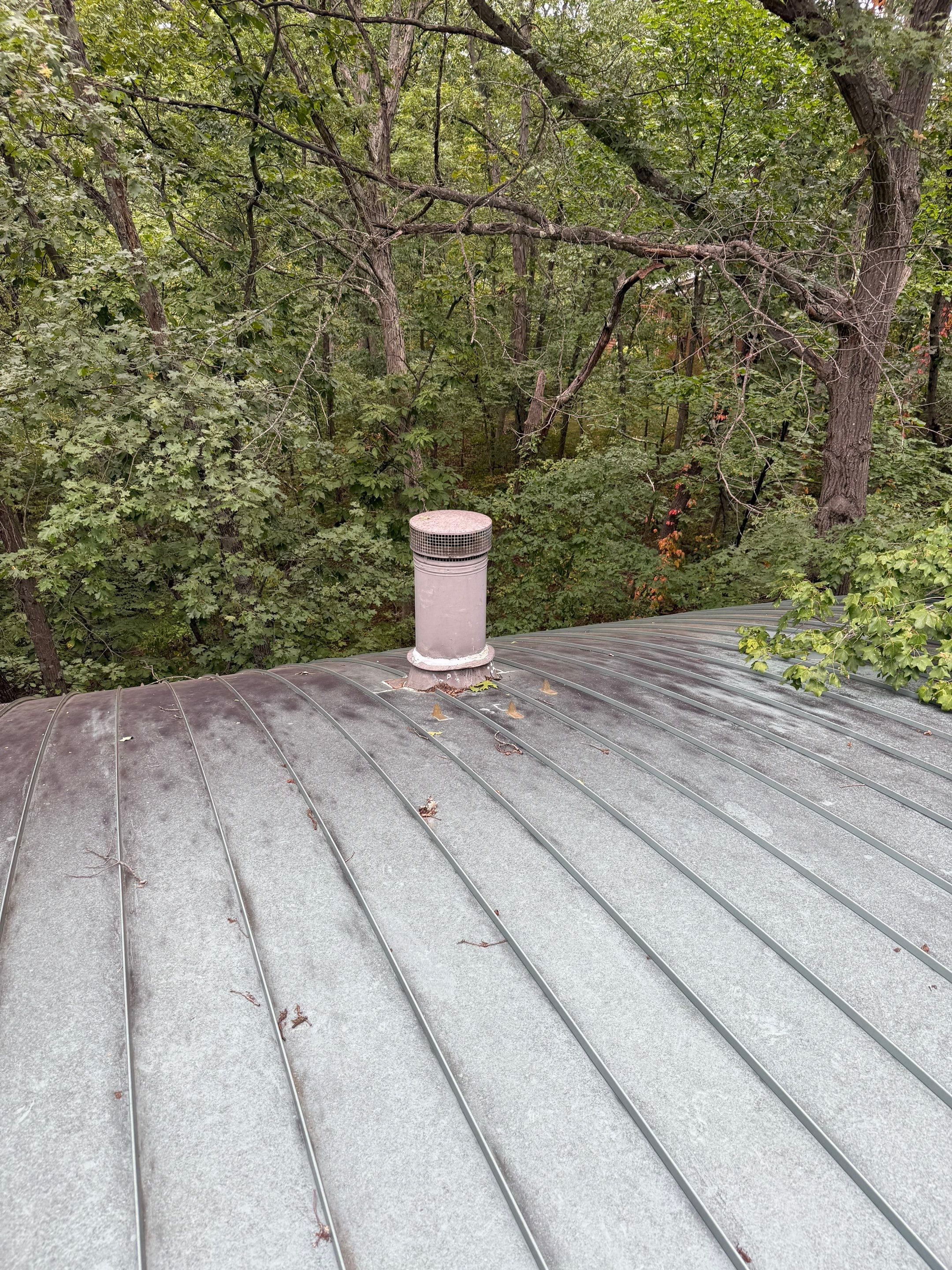 Standing Seam Curved Metal Roof System by Assured Restoration