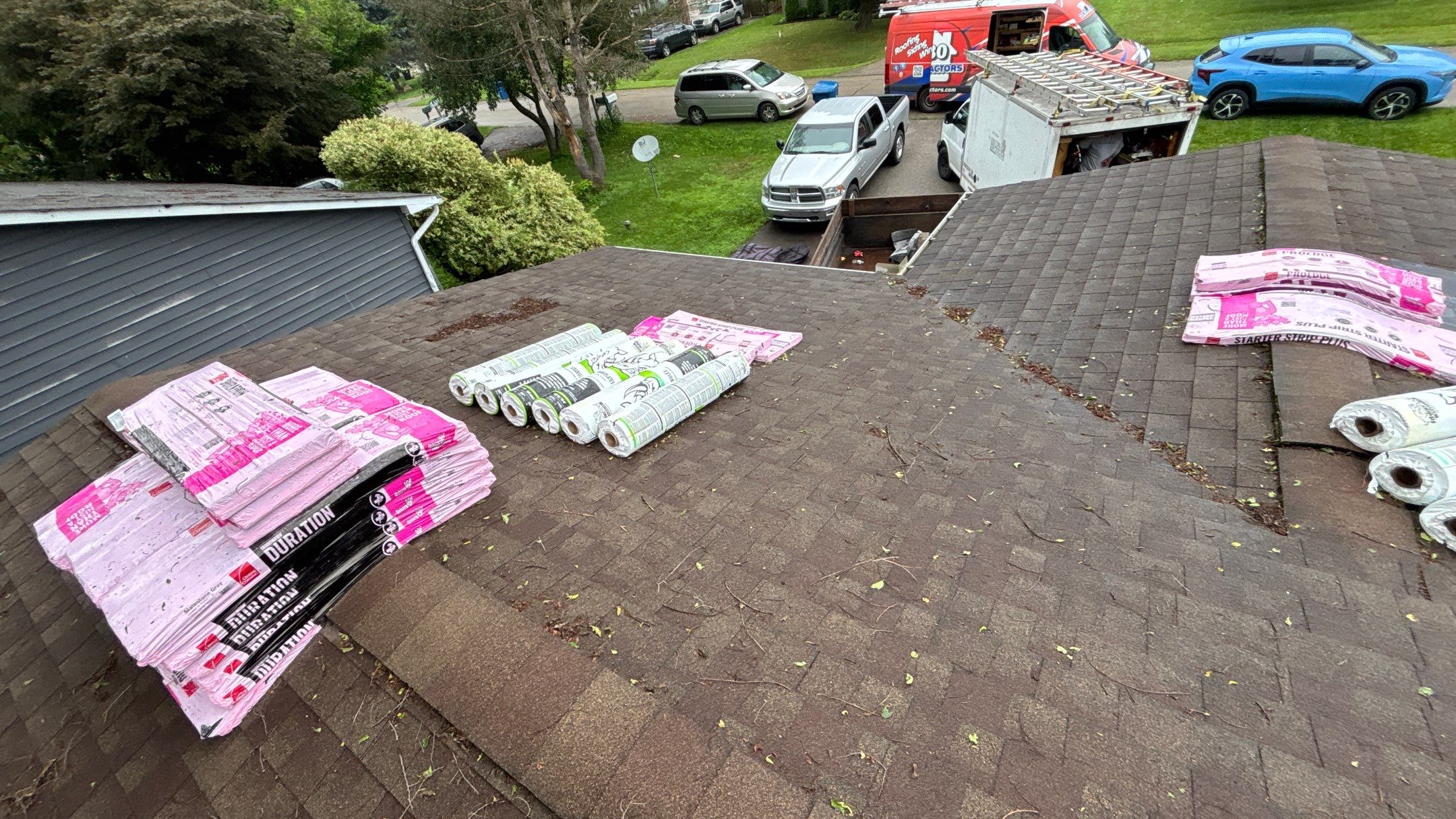 Roof Replacement using Owens Corning Slatestone Gray by 180 Contractors