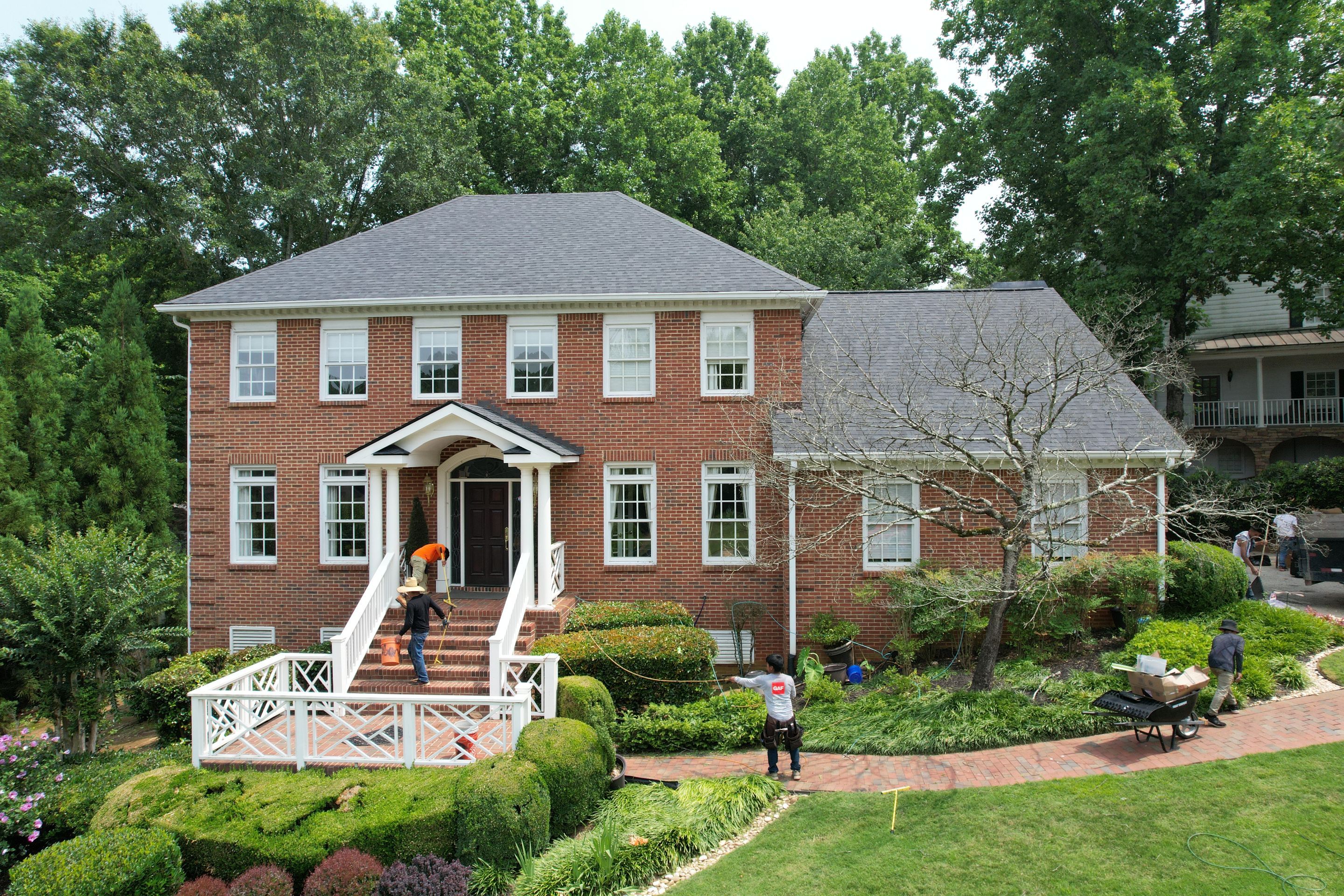 Residential Roofing Installation using Owens Corning by Inspector Roofing and Restoration