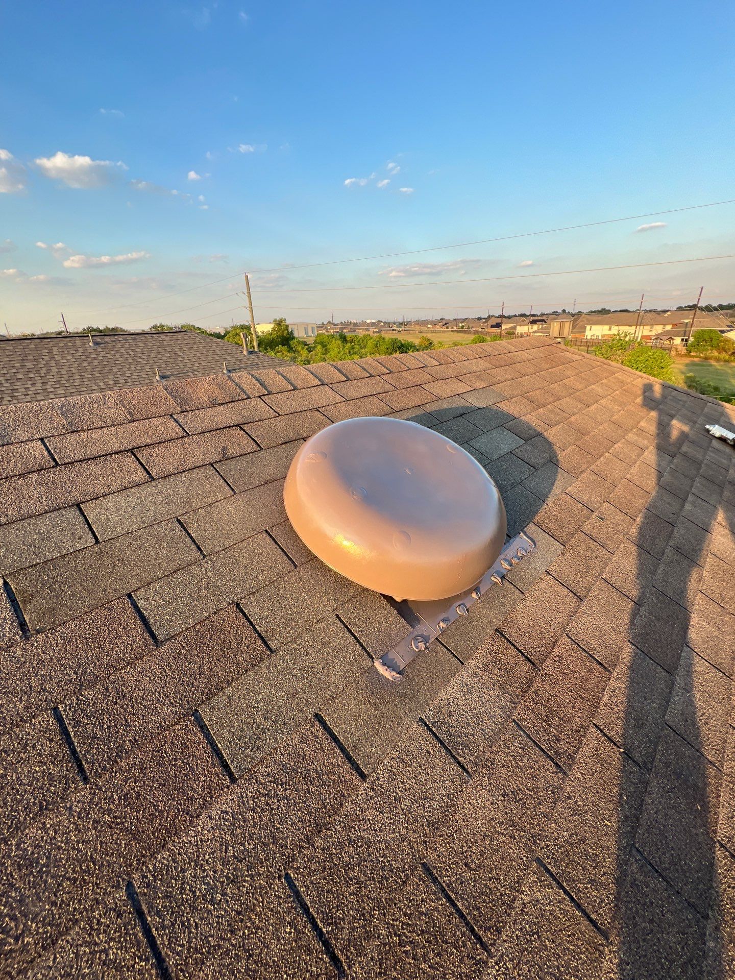 Hail Damage using Owen's Corning Duration (Lifetime) Shingles by Roof Repair Company