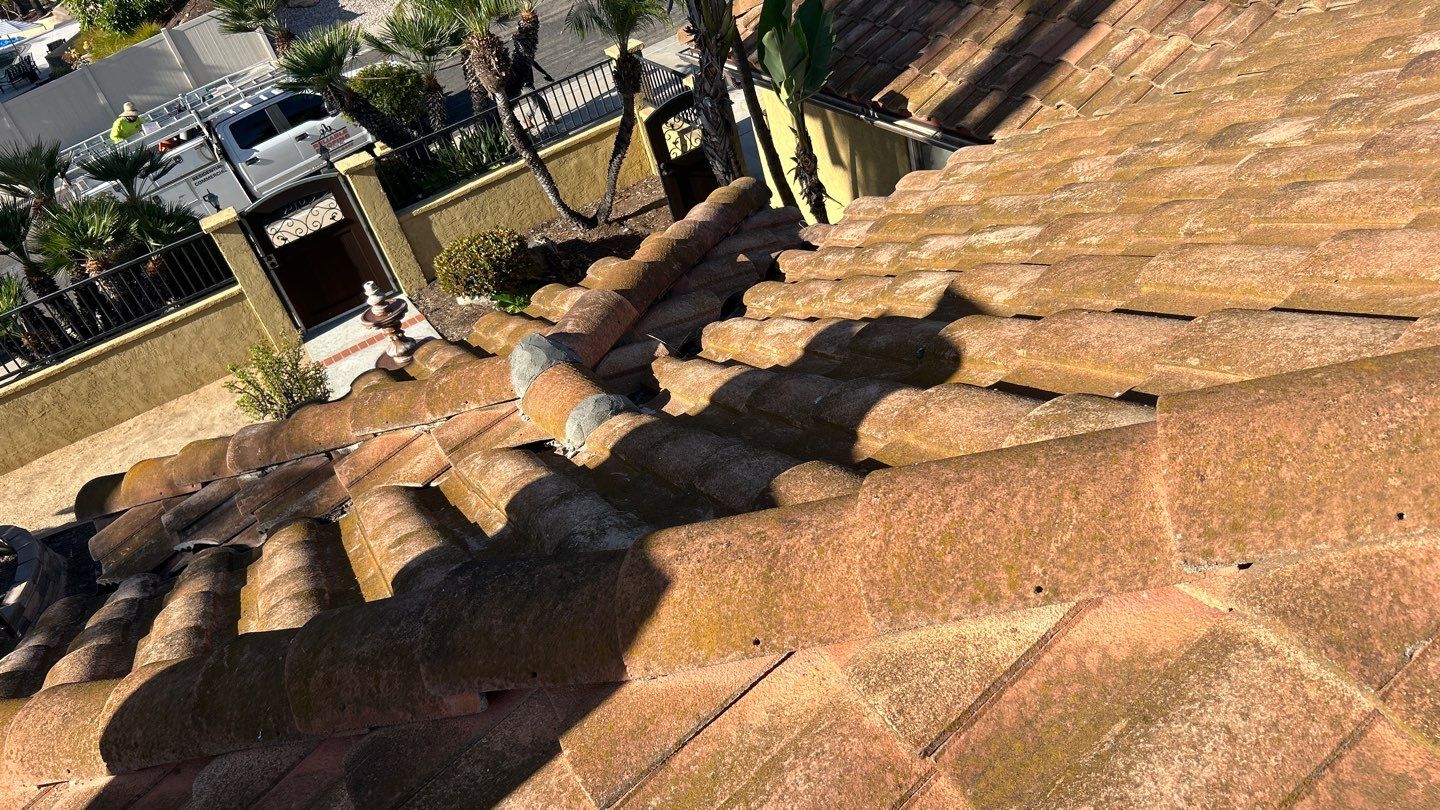 Clay Tile Roof Repair and Underlayment Replacement in Bonita by Reliable Roofing San Diego Inc.