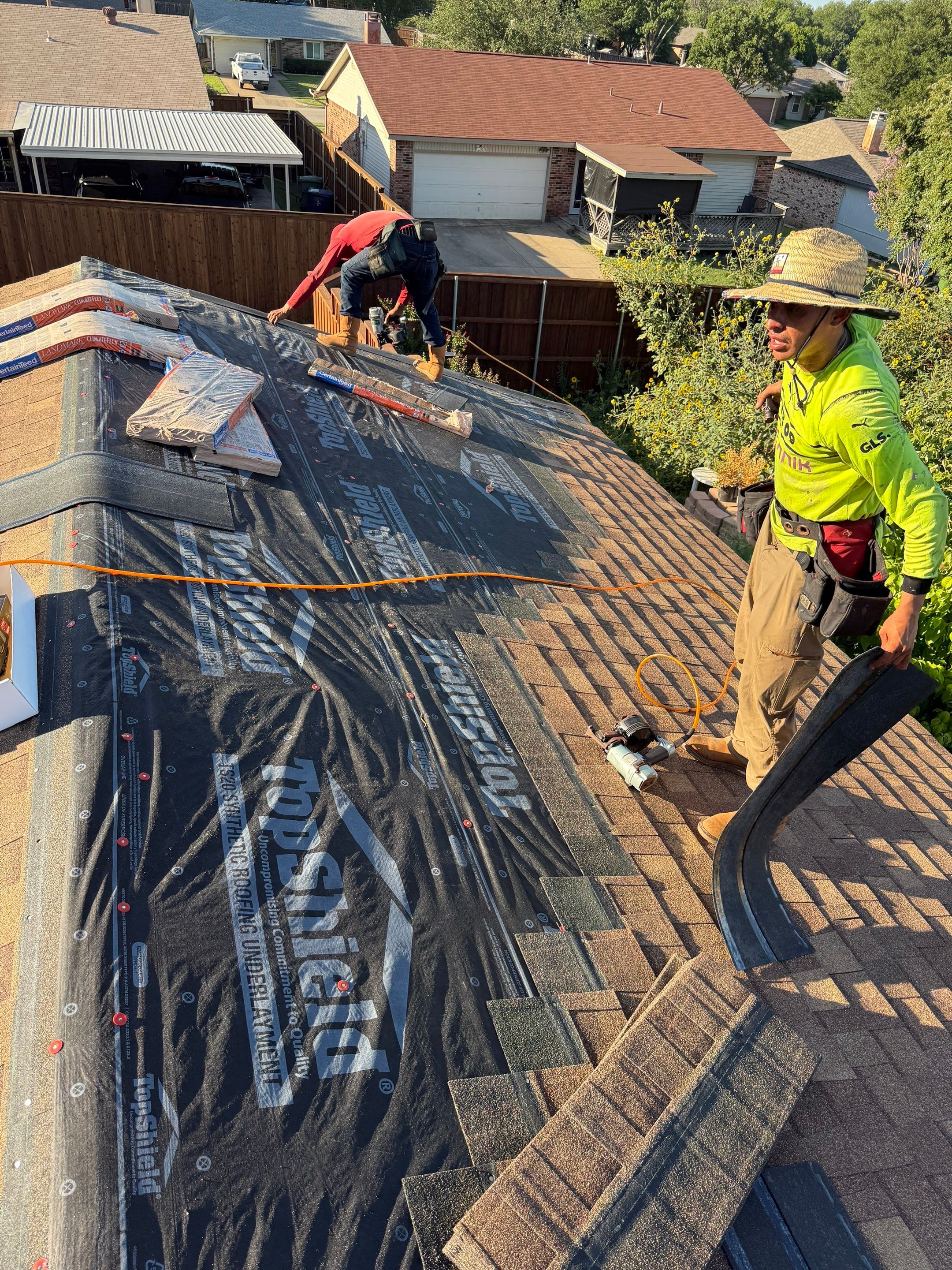 Project in Garland by Rhino Roofing and General Contracting, LLC