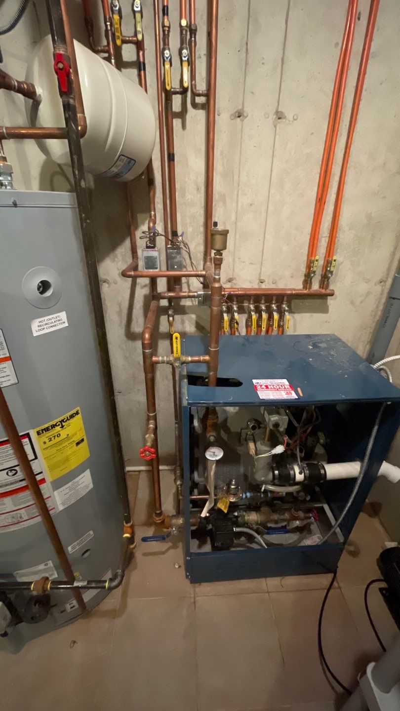 Remove existing old Boiler  by Always Ready Repair