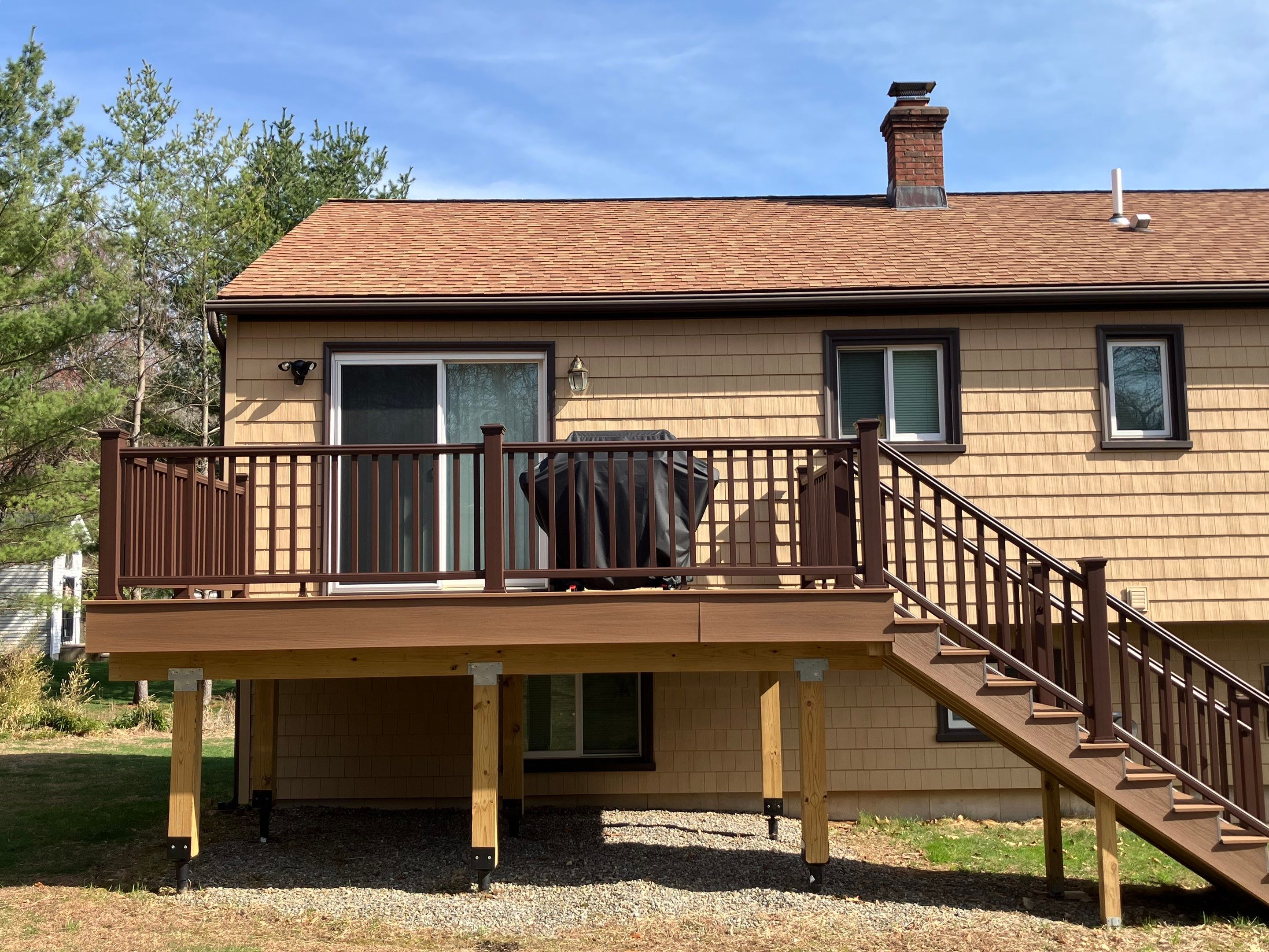 Retractable Awning Installation for Shade & Outdoor Comfort by DiGiorgi Roofing and Siding Inc