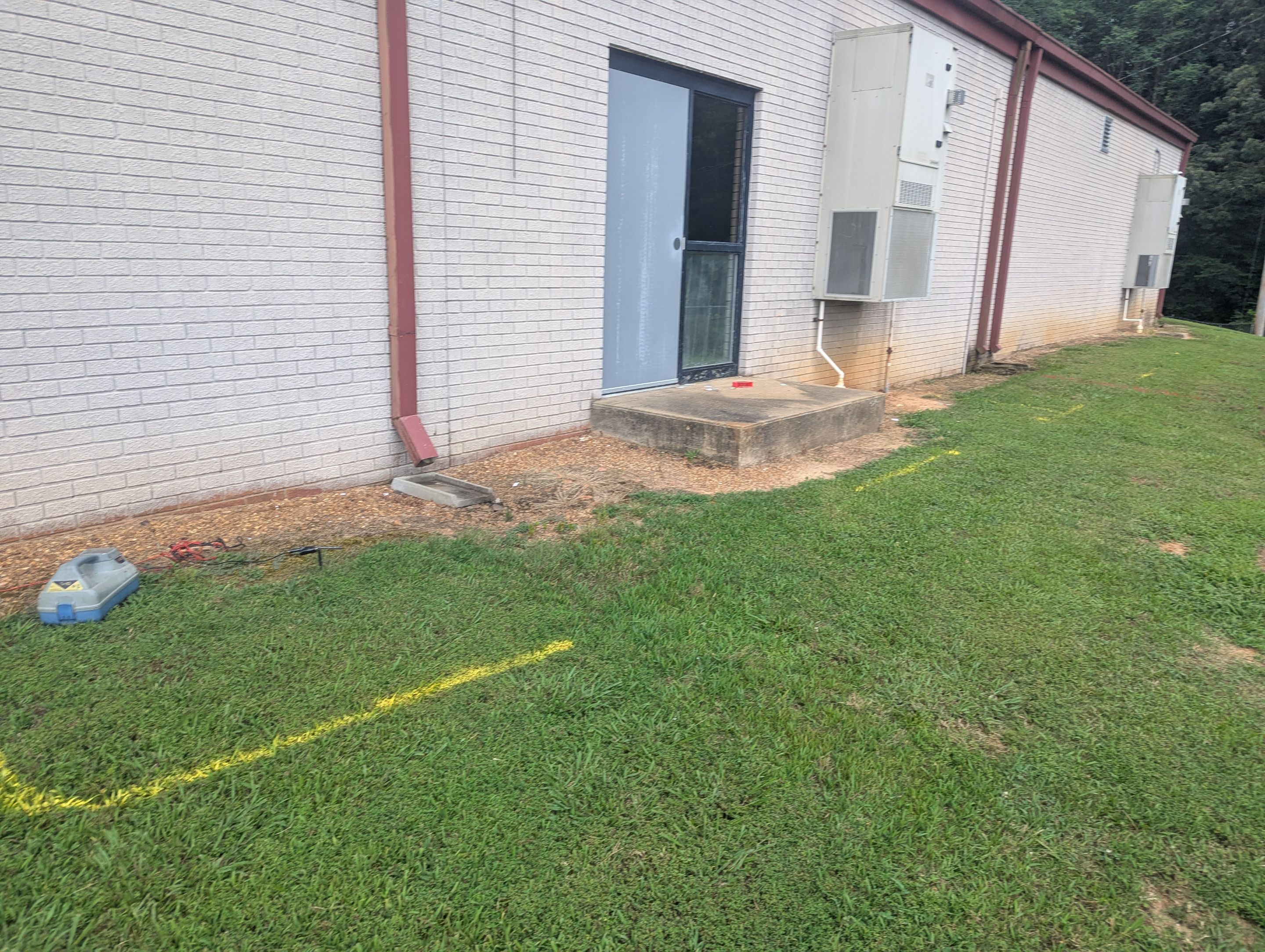 Utility Locate and GPR (School Project) by Alsip Locating Service, LLC