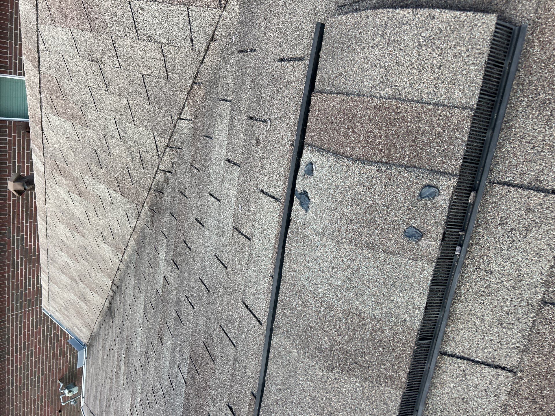Hail Damage using Owen's Corning Duration (Lifetime) Shingles by Roof Repair Company