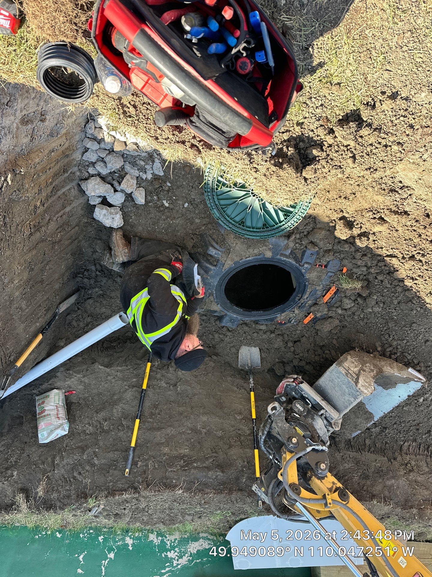 Septic System Installation and Tank Replacement in Walsh, Alberta by Septic Medic Inc.