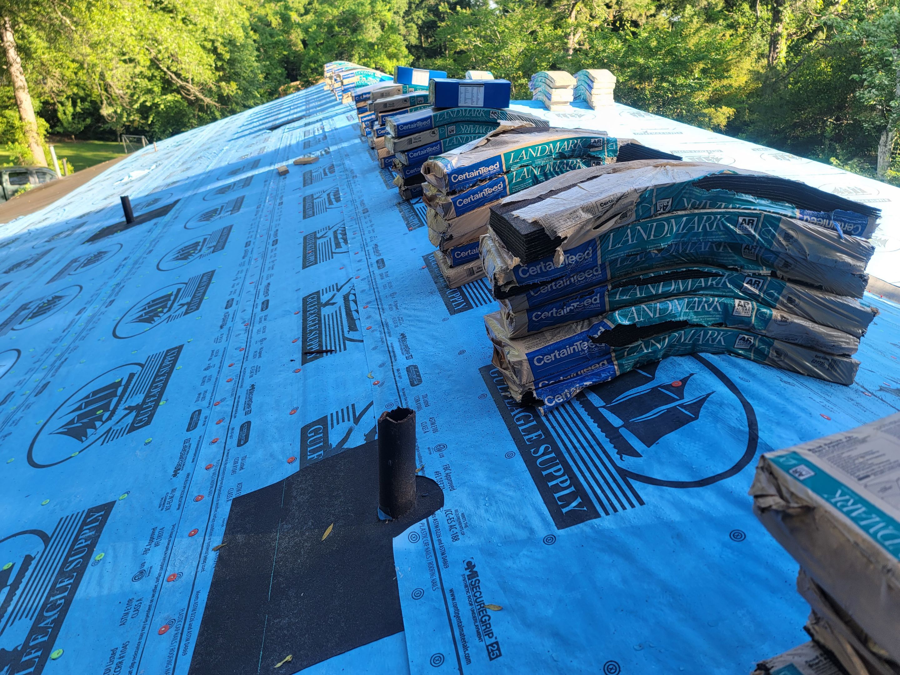 Residential Roofing Repair using Roof Replacement by American Roofing & Construction LLC