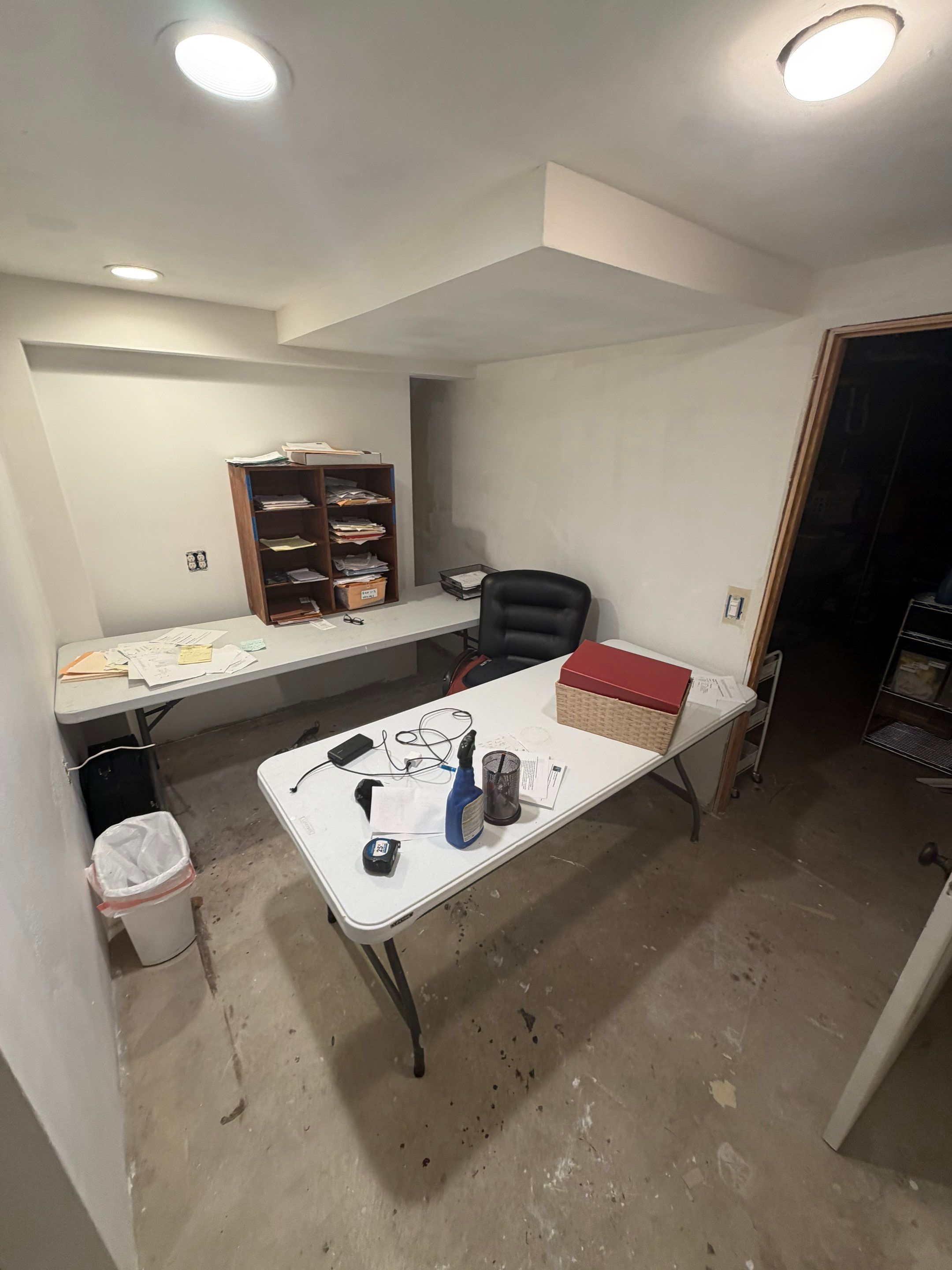 Basement Kitchen Renovation and Interior Wall Finishing in Brookfield by OCS Contracting Services
