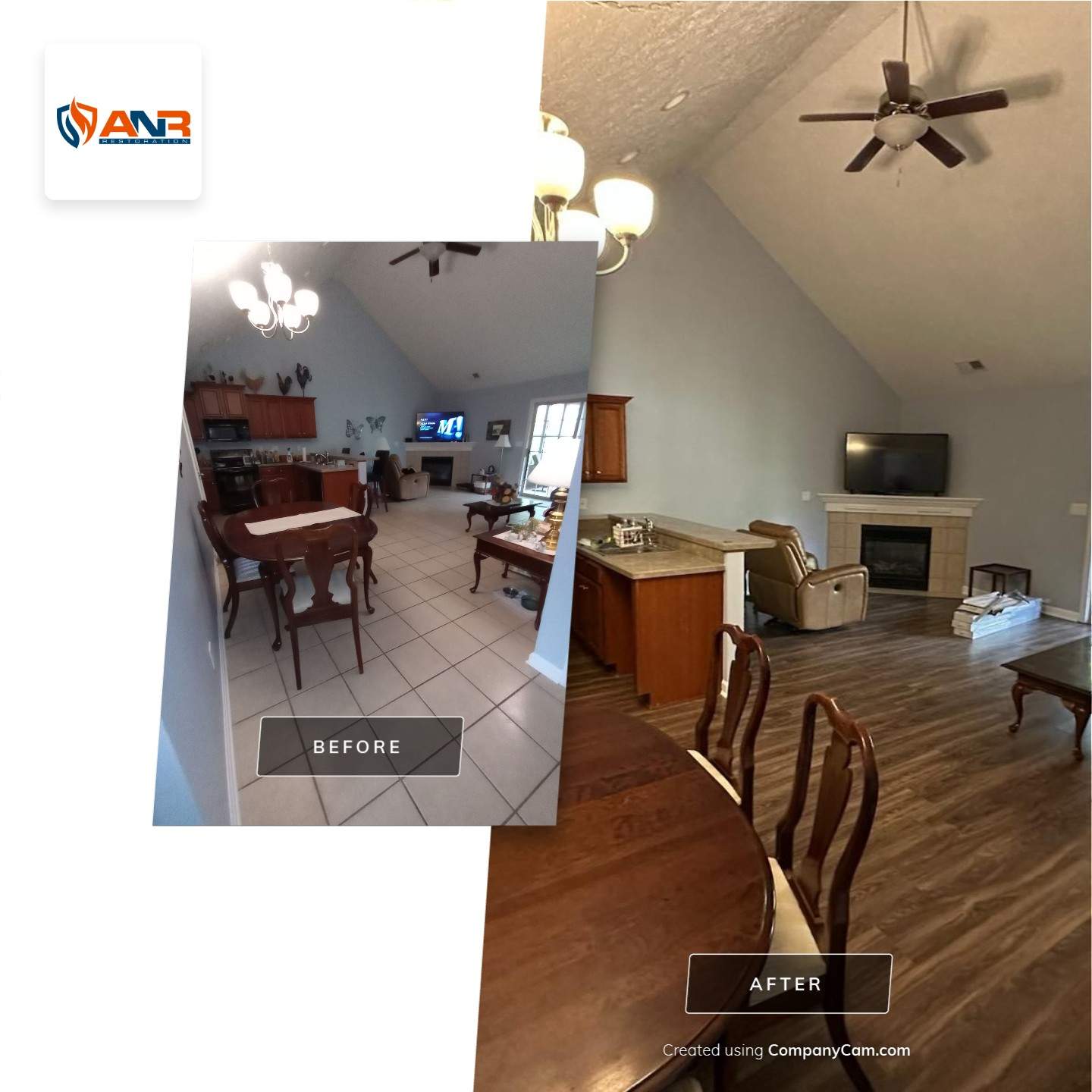 Water Damage Repairs by ANR Restoration