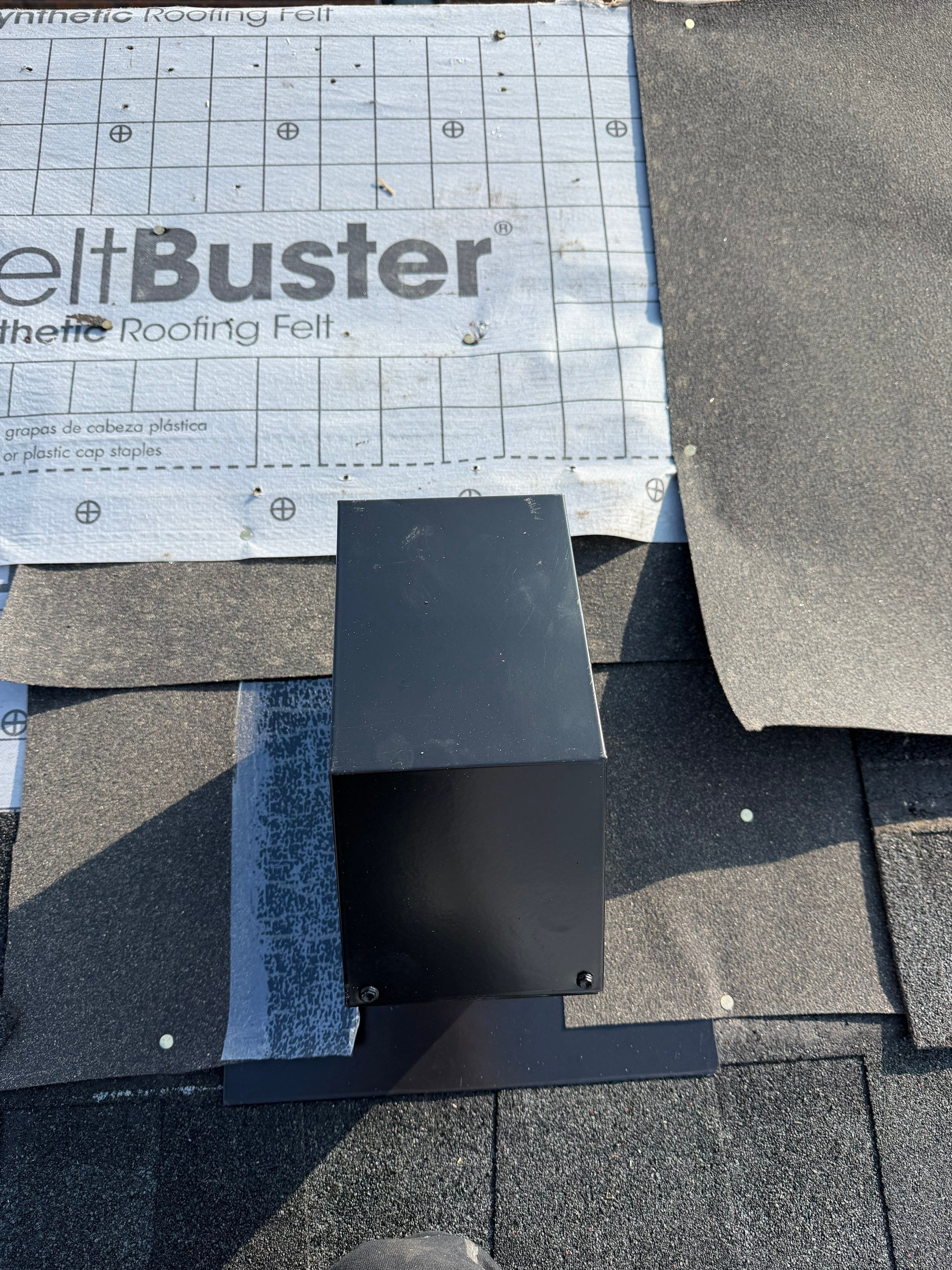 Project in Burlington by The Roofing Crew