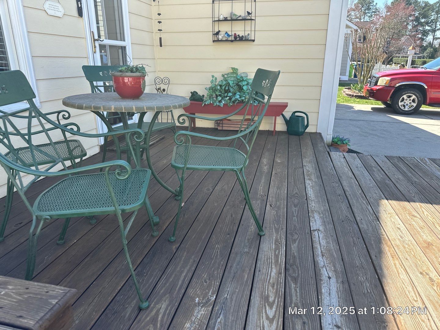 Weathered Deck using Wood Sealant + Board Replacements by DuraSeal