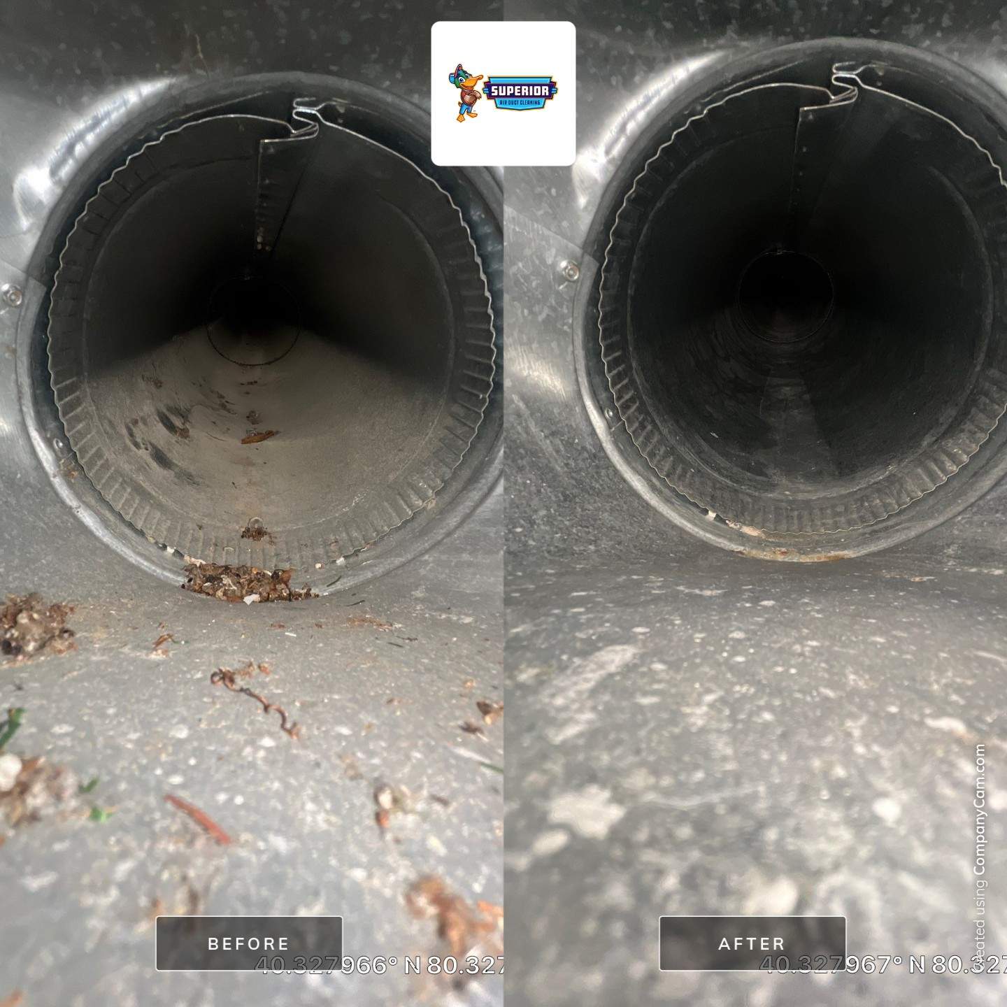 Air Duct Cleaning With a Vacuum Truck in McDonald, PA by Superior Air Duct Cleaning