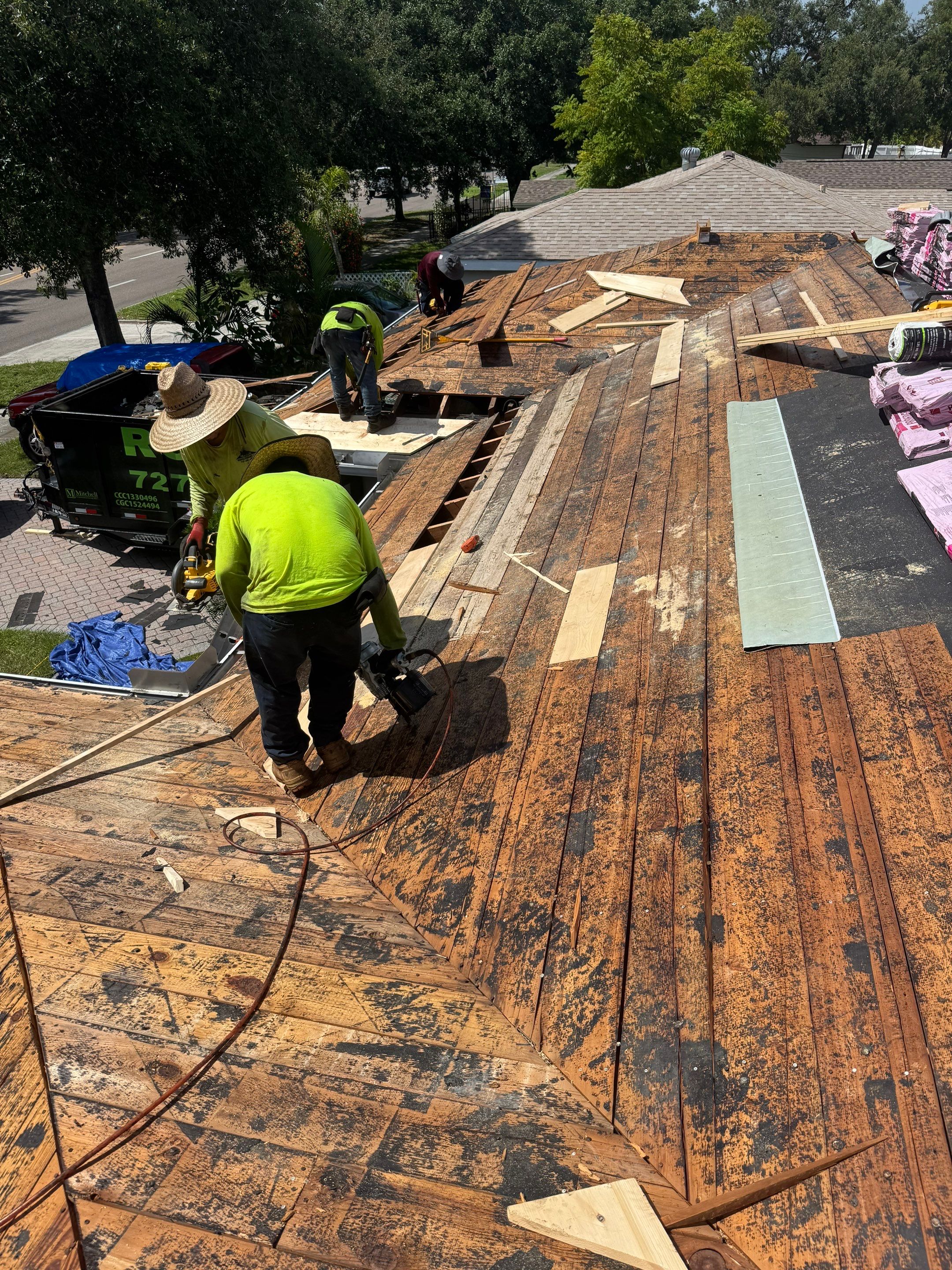 Project in St. Petersburg 33703 by Mitchell Roofing Company LLC 