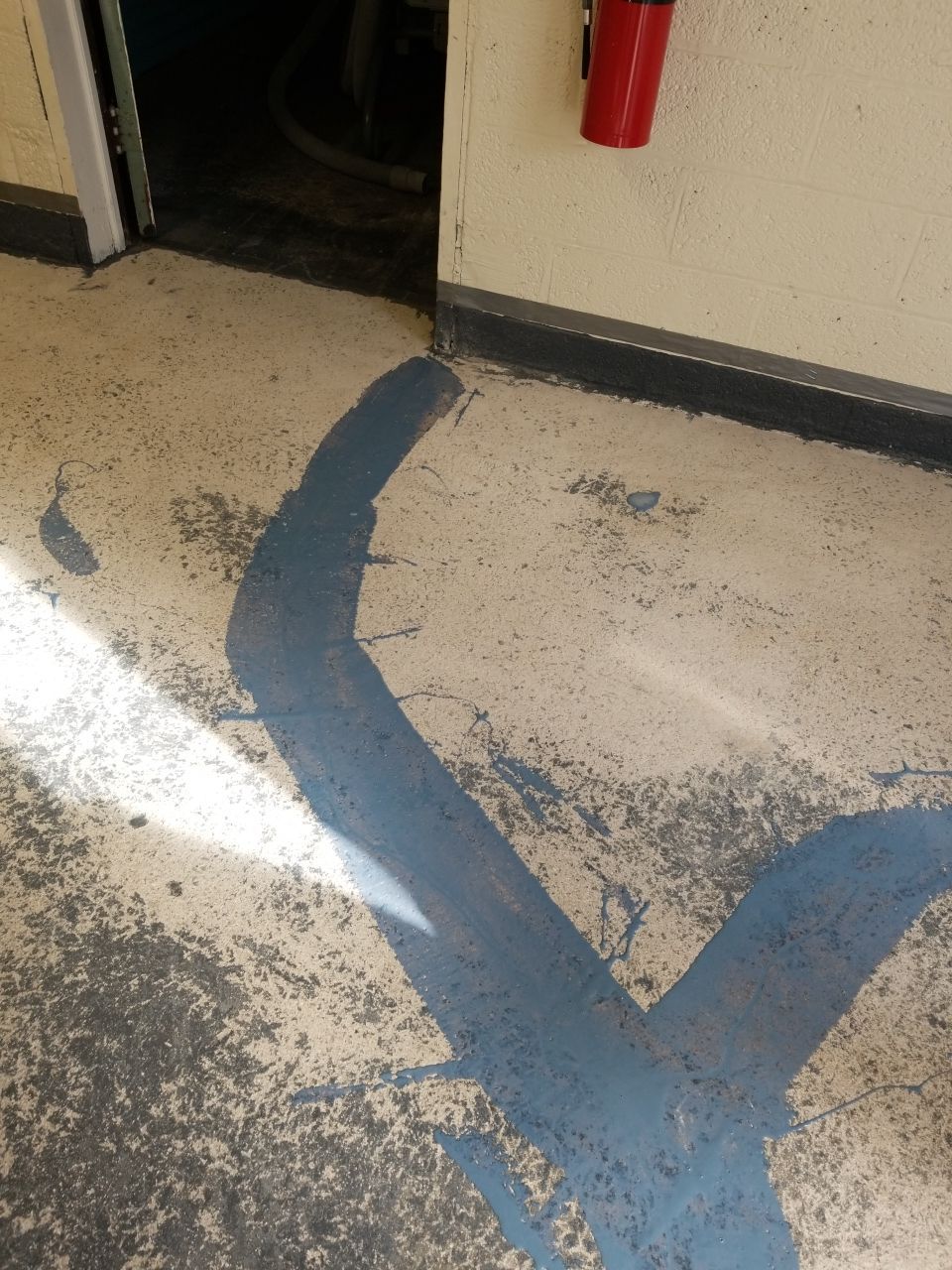 Laundry Room Floor Coating using Penntek- Silver Creek by Spectrum Painting, LLC