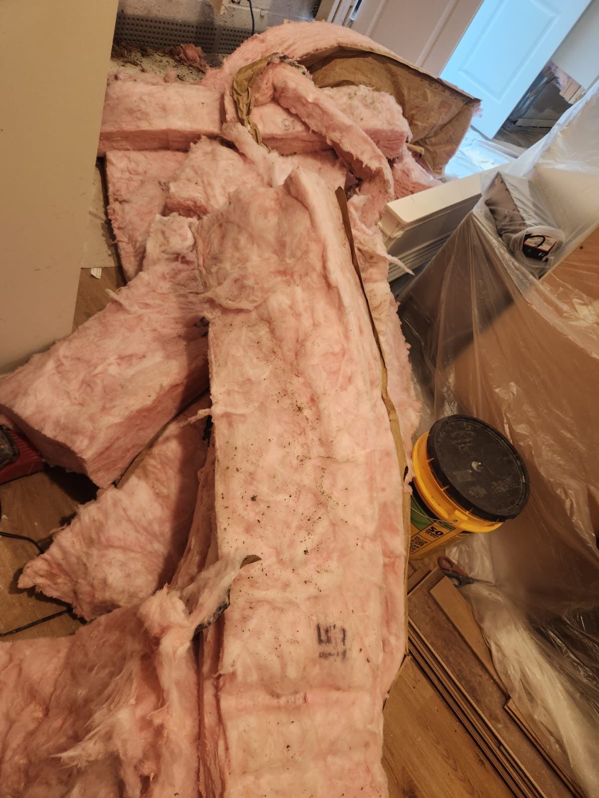Interior French Drain & Wall Vapor Barrier Boonton NJ by Pure Service Pro, LLC 