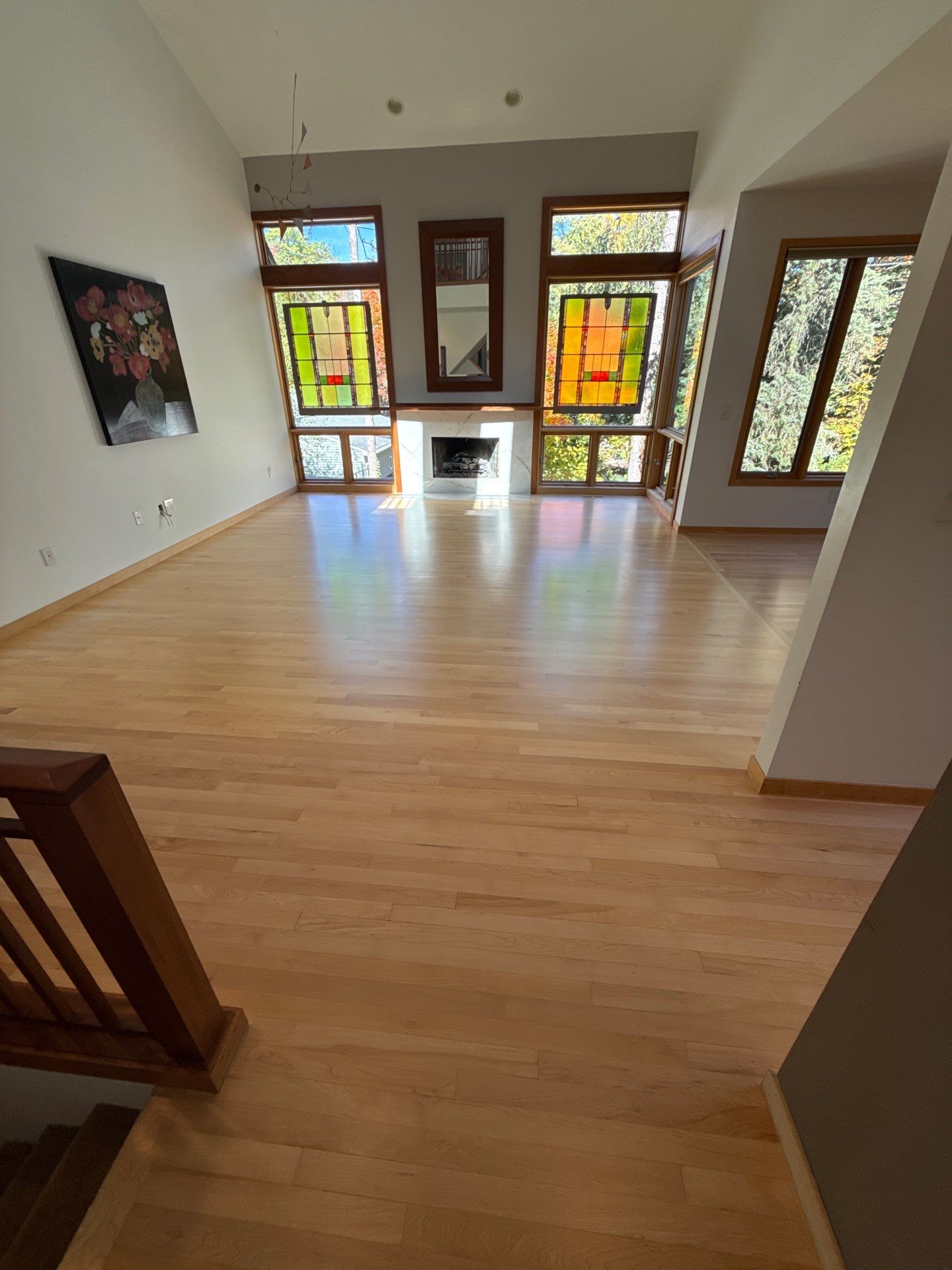 New Maple installation by Ann Arbor Hardwoods