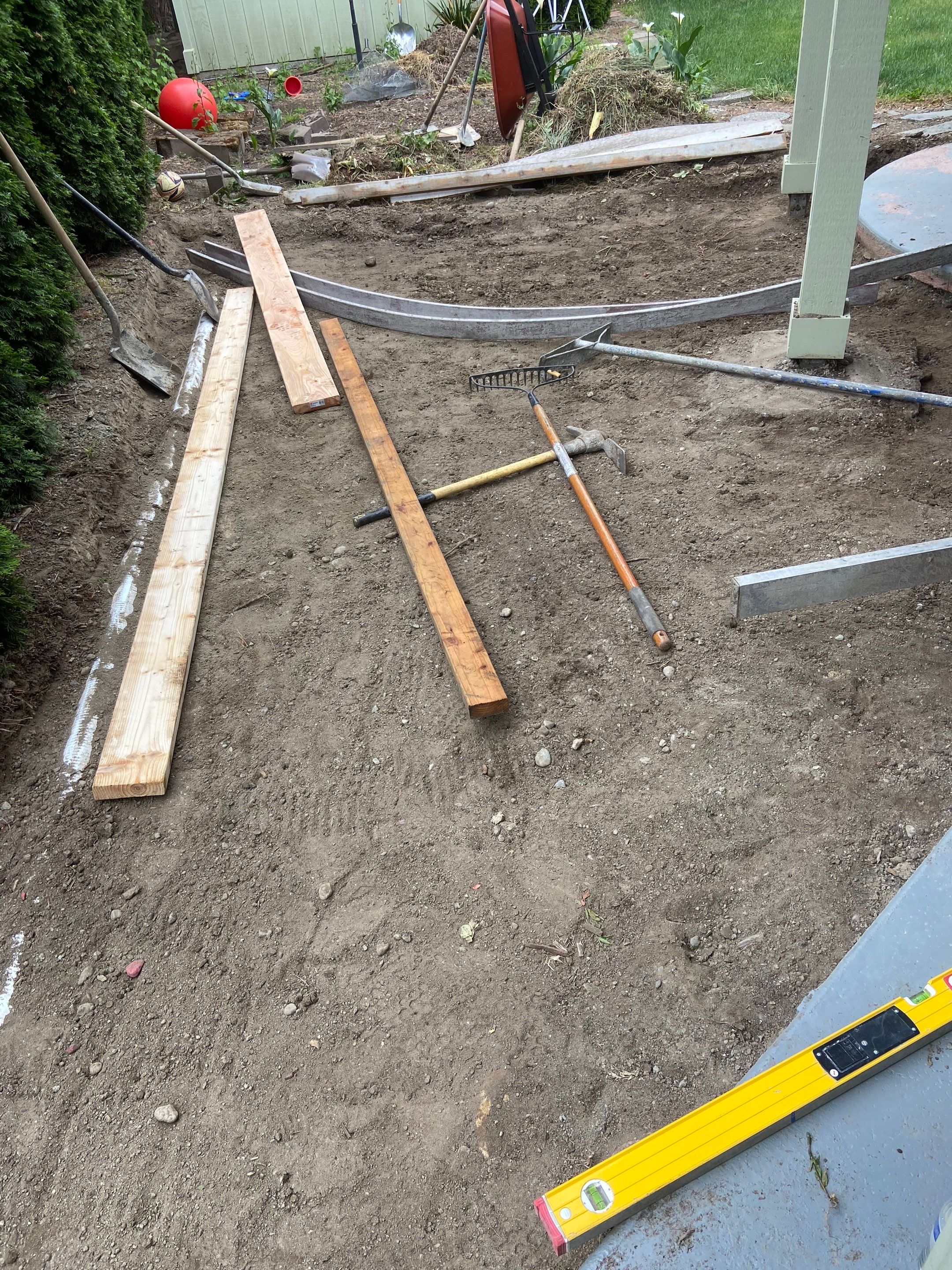 Ashley | Concrete Back Patio by Jireh Asphalt & Concrete Inc 