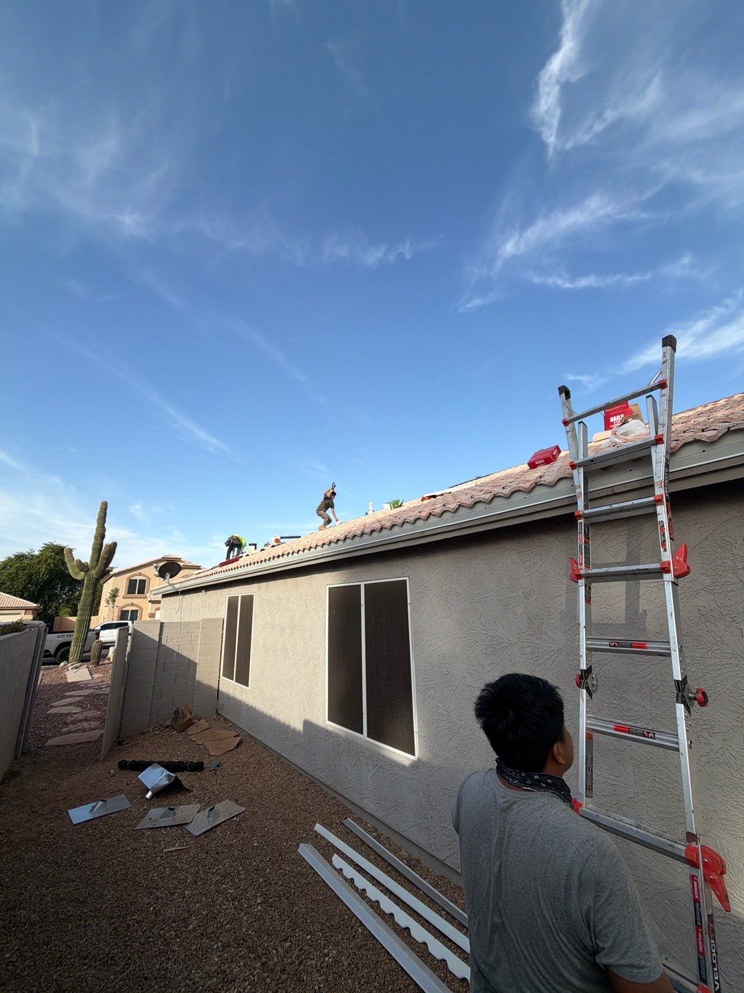 Project in Mesa, AZ by Saint Roofing