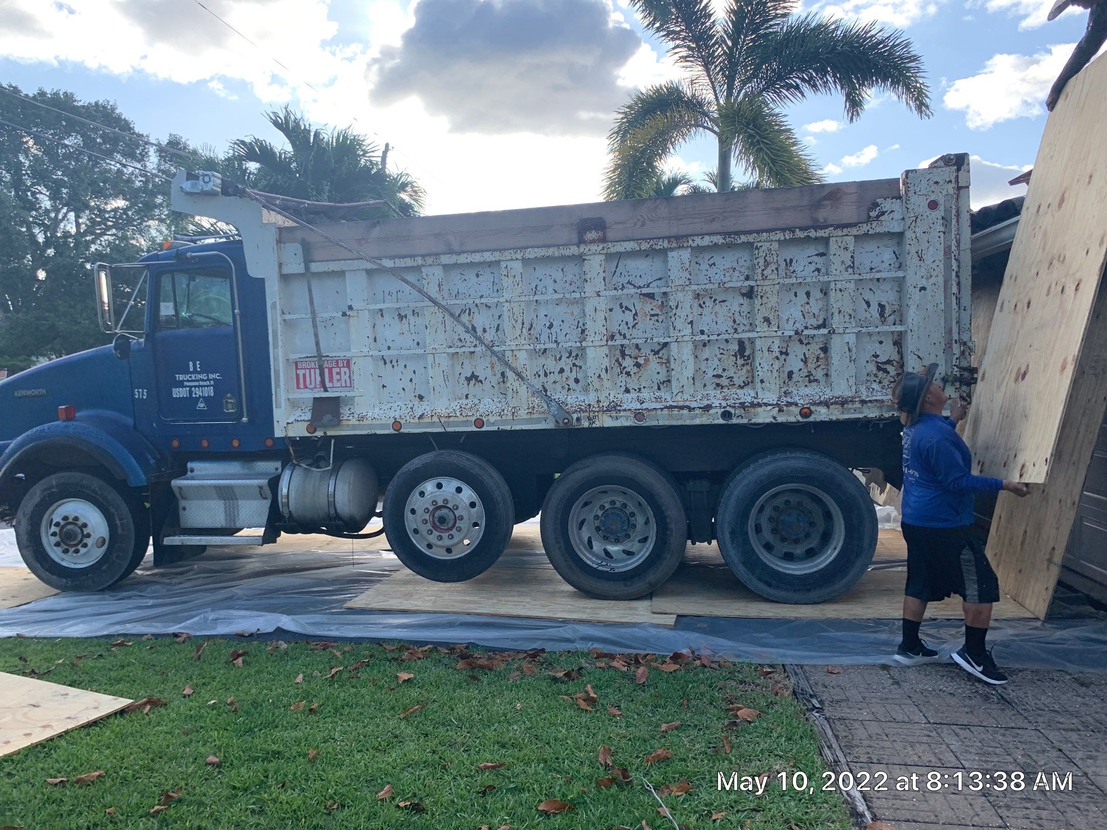 Residential Roofing Installation using 1" Nail strip metal roof by BLUES BROTHERS CONSTRUCTION CORP