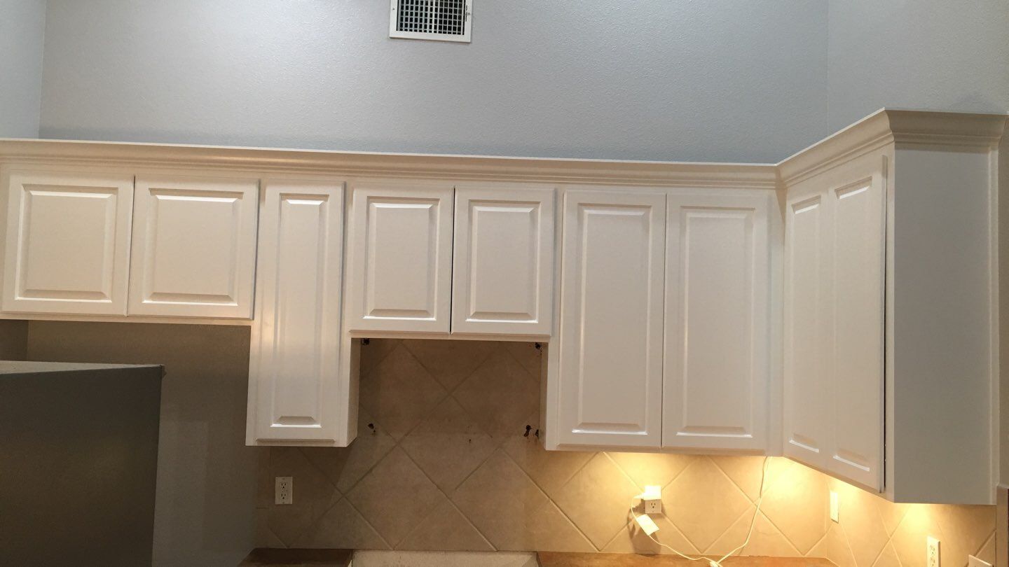 Cabinet Painting by 360 Painting Central Texas 
