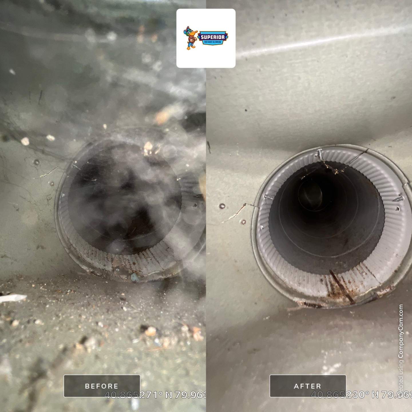 Air Duct Cleaning With a Vacuum Truck in Butler, PA by Superior Air Duct Cleaning
