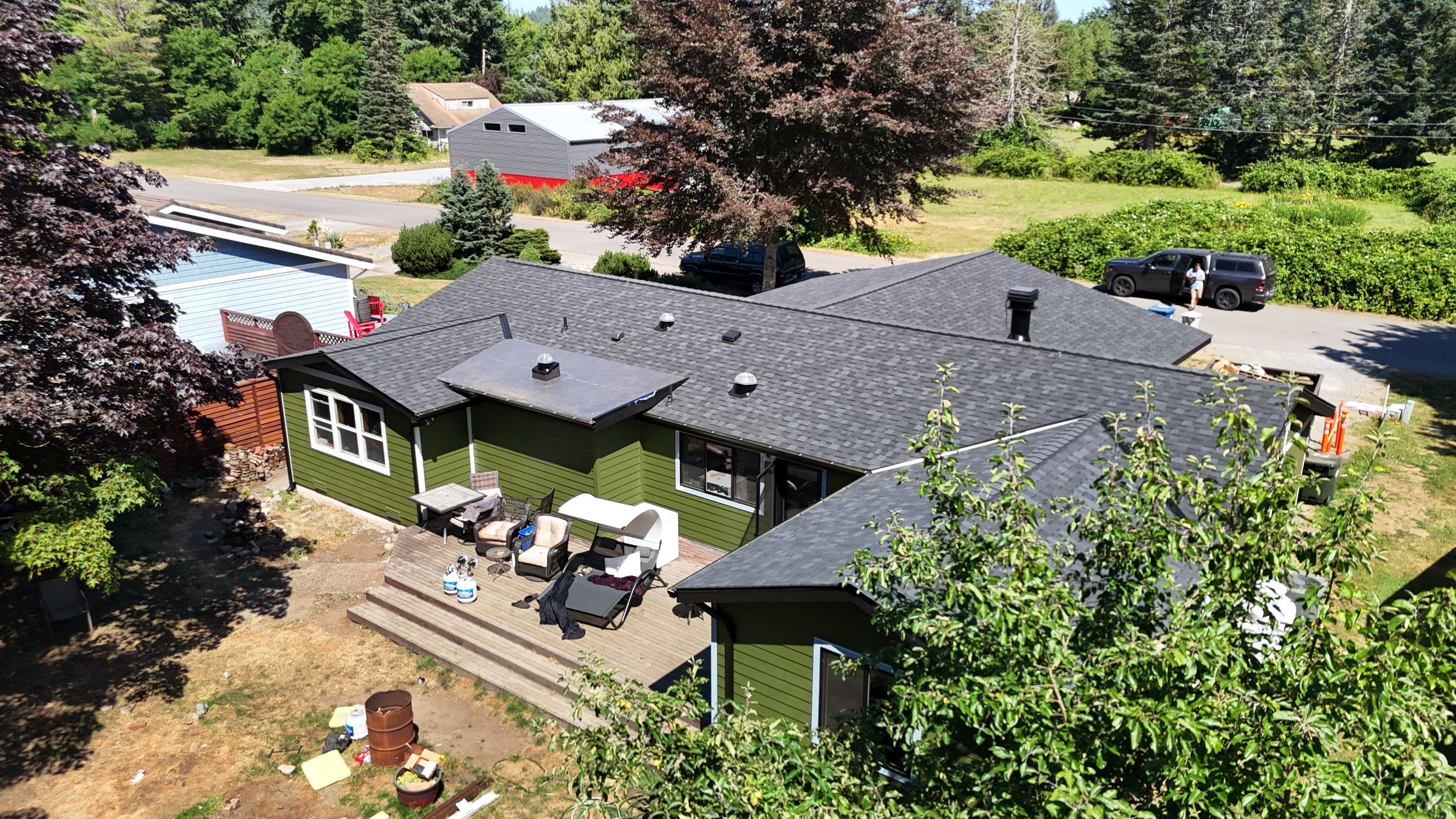 New Front Porch, Roof, Siding by Roof Smart