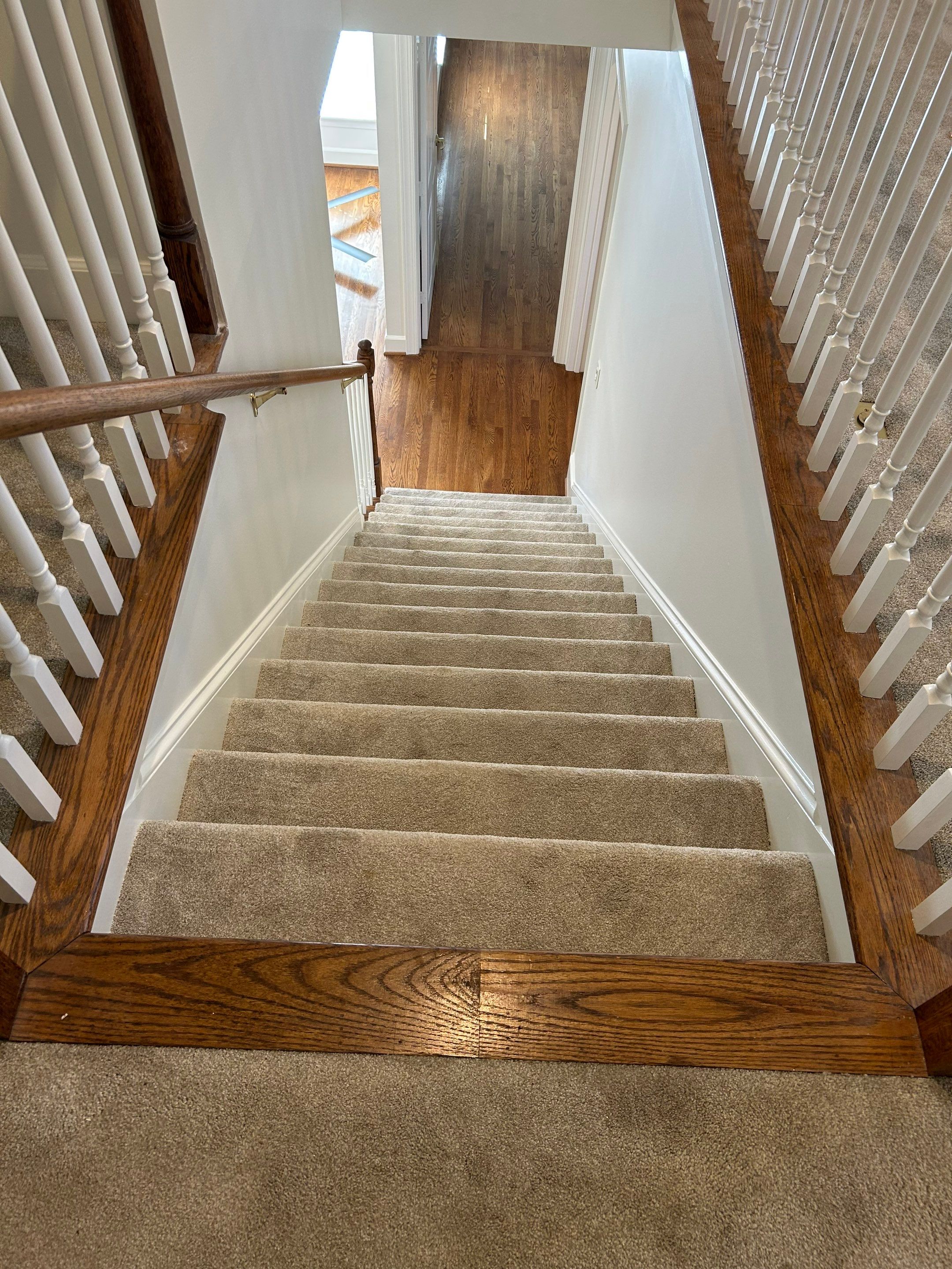 Harwood installation and refinish throughout by Footprints Floors of Nashville