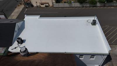 Flat Roof Project in Englishtown, NJ