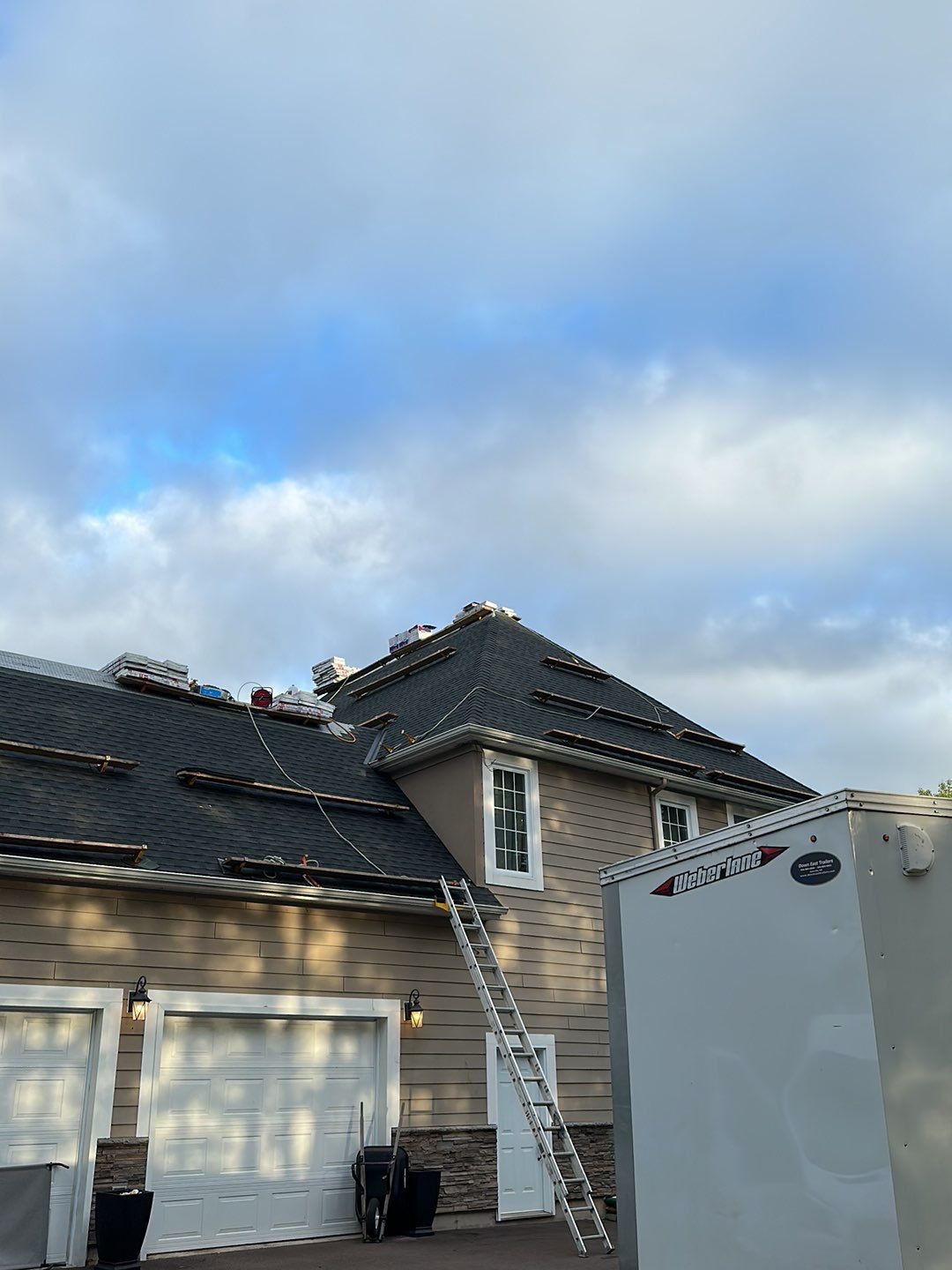 Residential Roofing Installation using Asphalt GAF HDZ by Artisan Roofing & Home Improvements Inc.