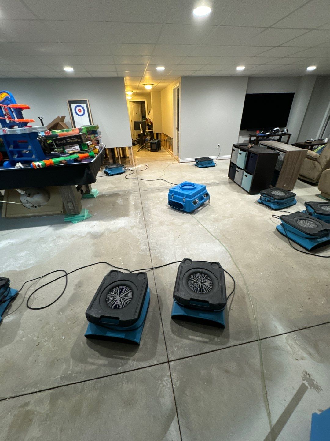 Project in South Lyon by EzDry Water Mitigation & Property Restoration