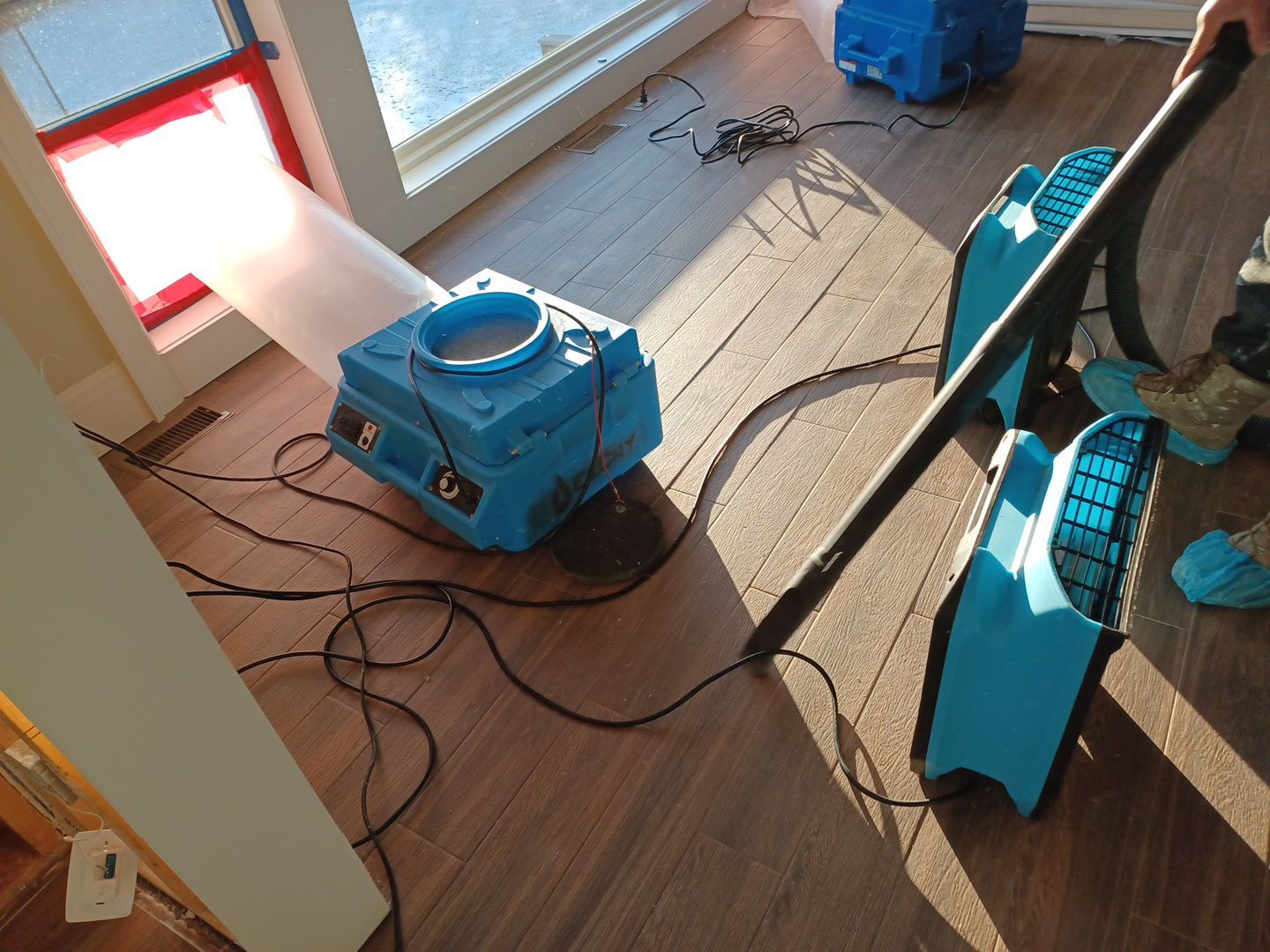 Project in West Bloomfield by EzDry Water Mitigation & Property Restoration