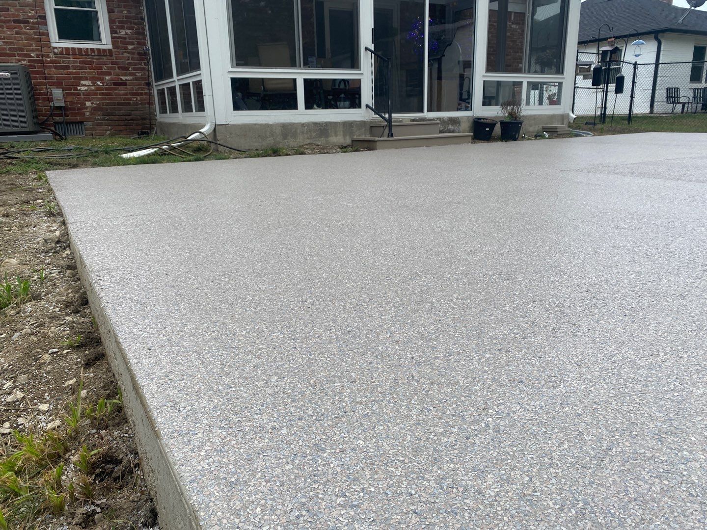 Patio Installation using Fieldstone by Your1DayFloor.com