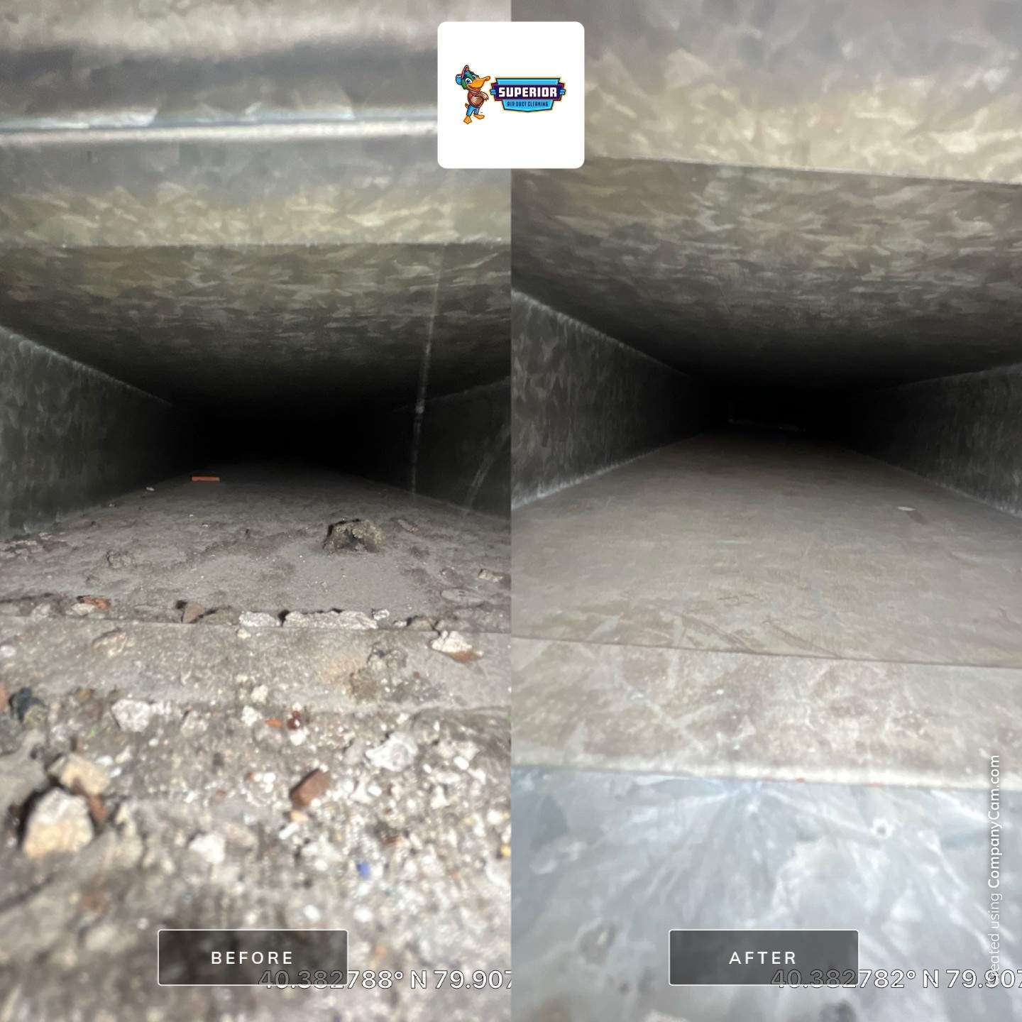 Air Duct Cleaning With a Vacuum Truck in Homestead, PA by Superior Air Duct Cleaning