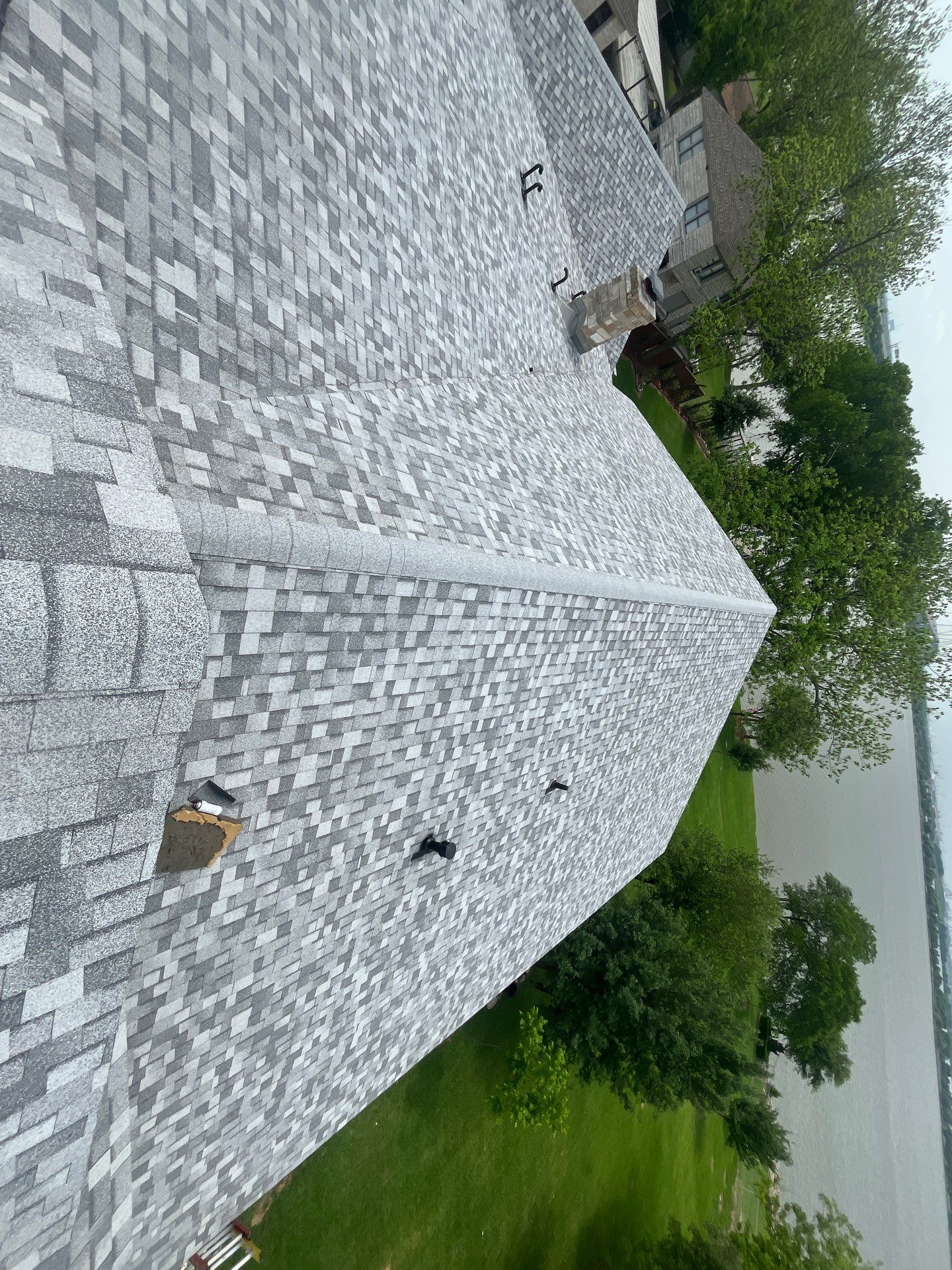 Residential Roofing Installation using Owen's Corning Duration (Lifetime) Shingles by Roof Repair Company