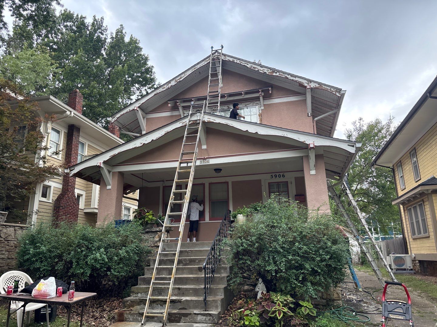 Historic Kansas City Exterior Restoration by Cougar Painting