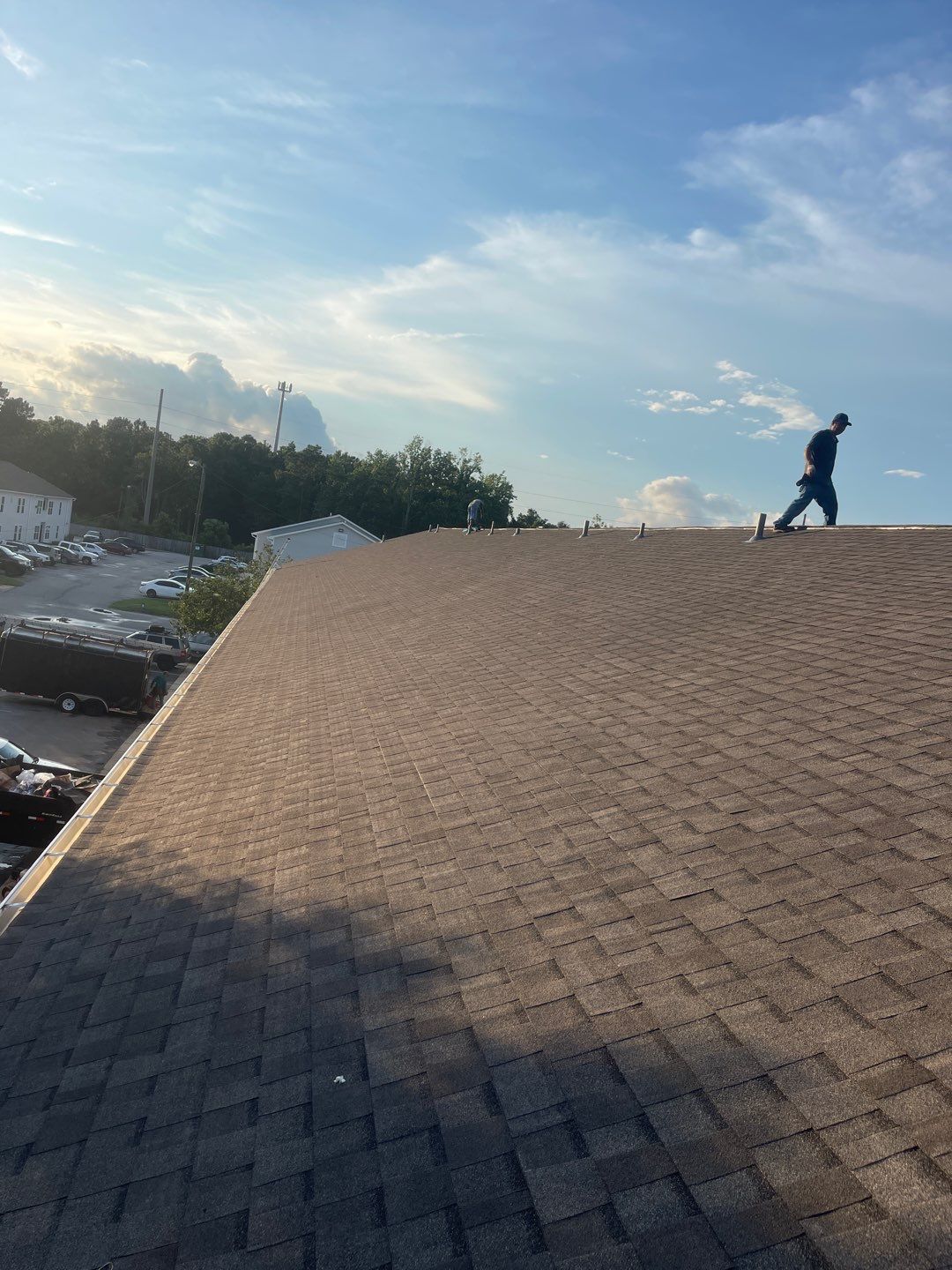 Residential Roofing Installation using Roof Replacement by American Roofing & Construction LLC