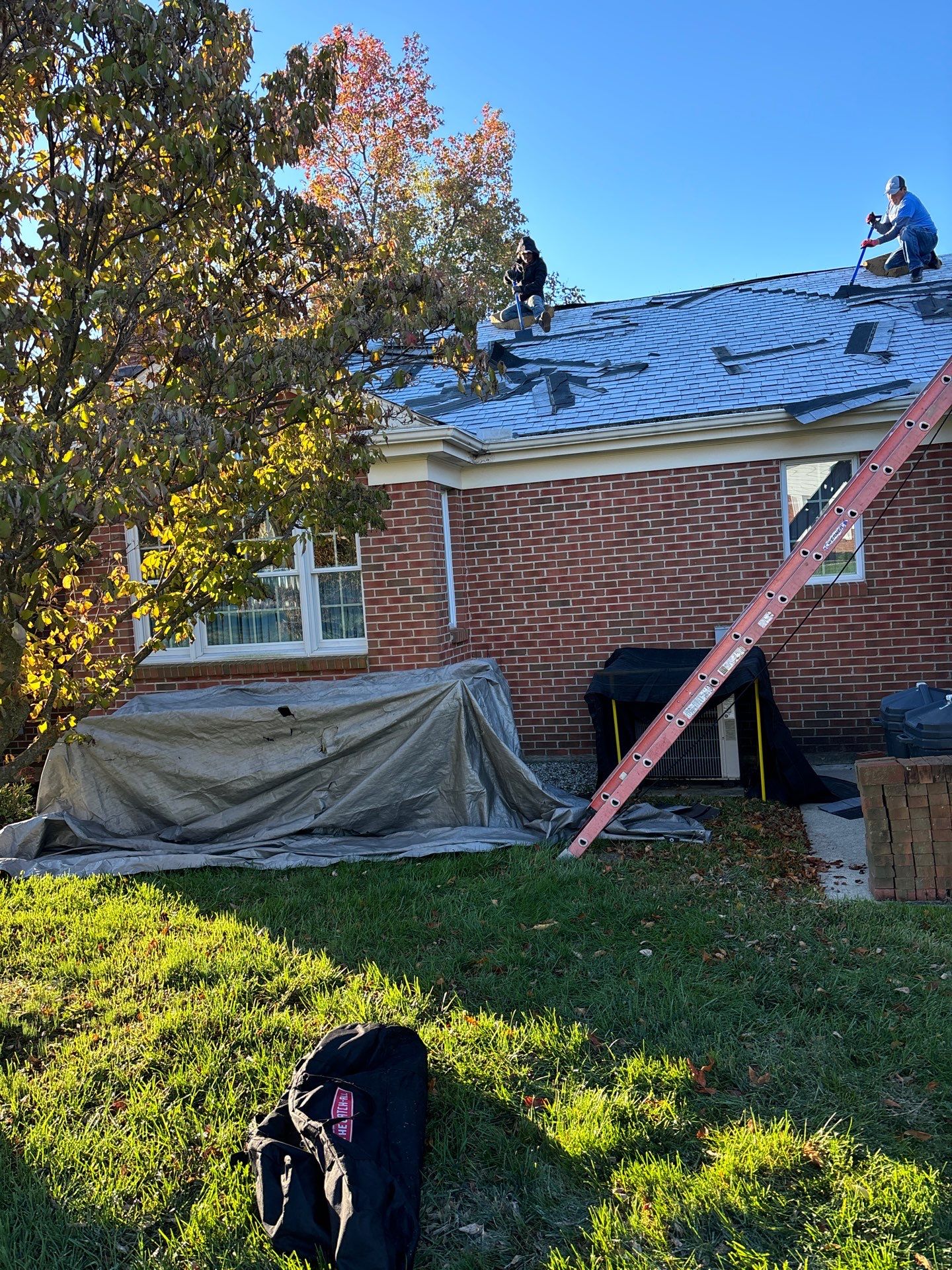 Residential Roofing Installation using Timberline UHDZ Shingles - Pewter Gray by RoofX 
