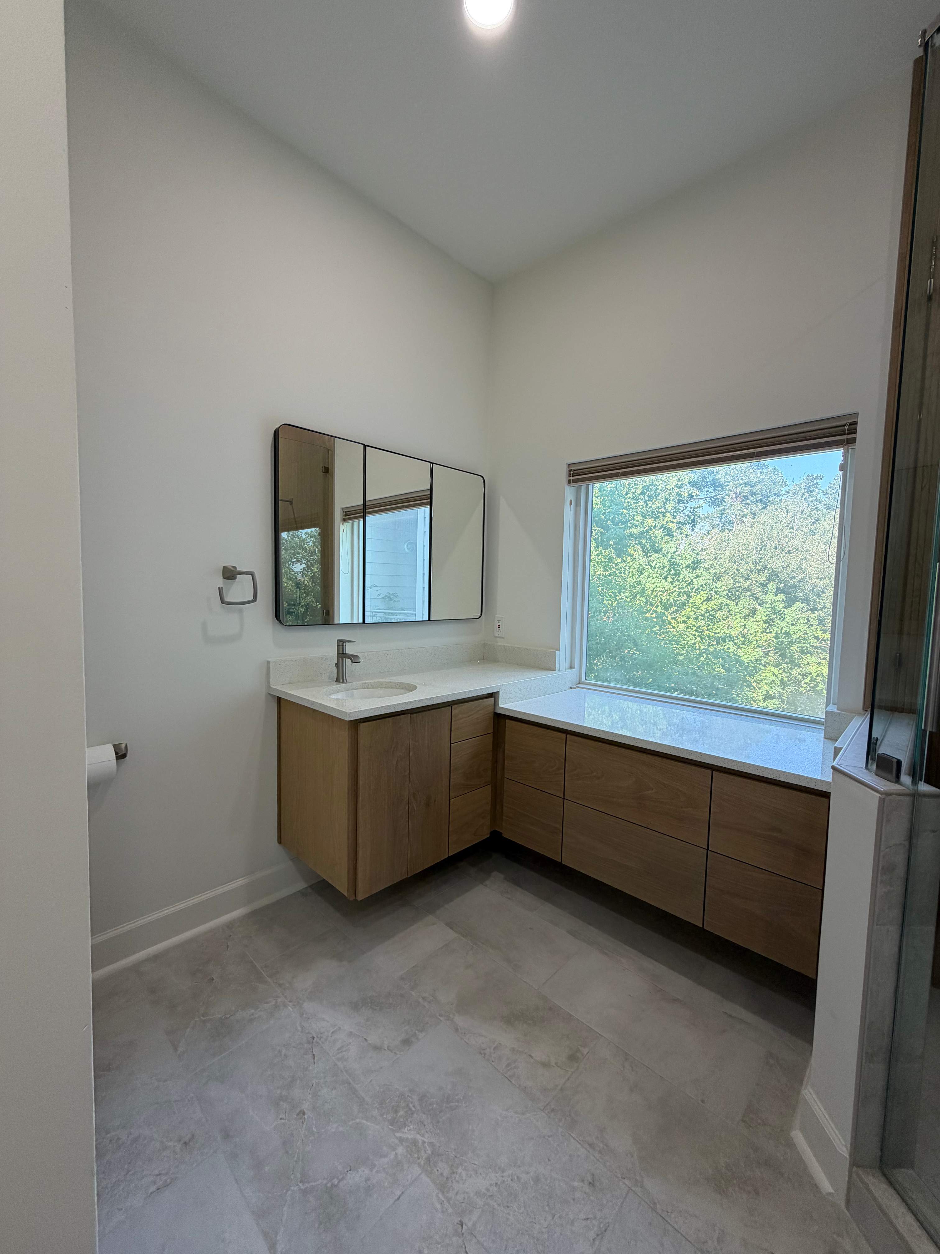 Shower Remodel Project in Houston by Blue Stone Construction Of Texas