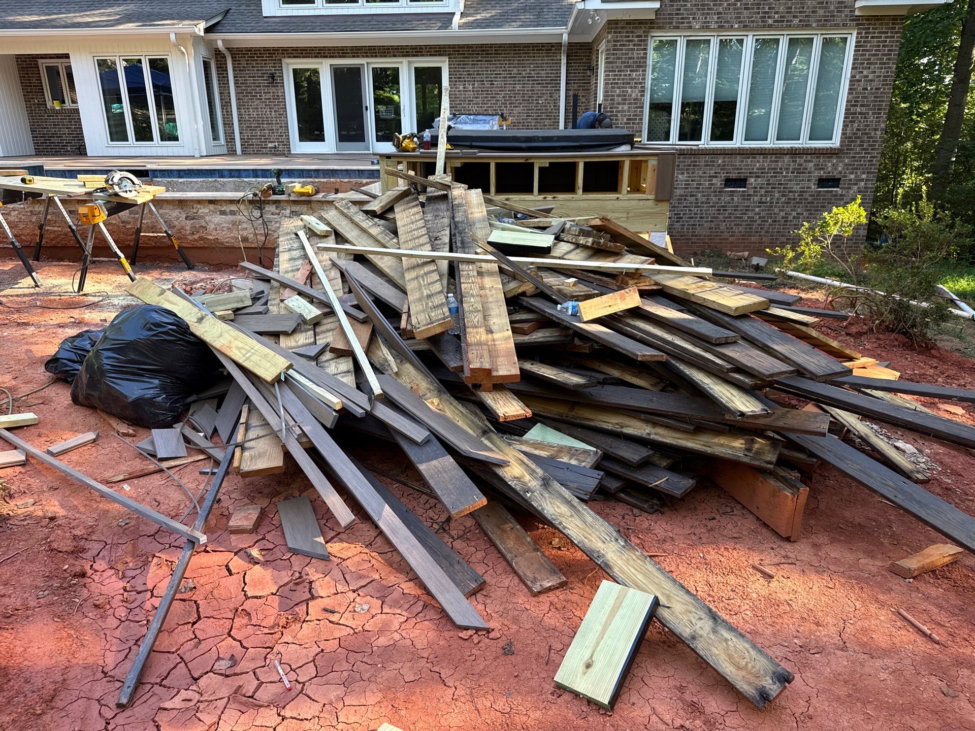 Project in Waxhaw by Badger Hauling