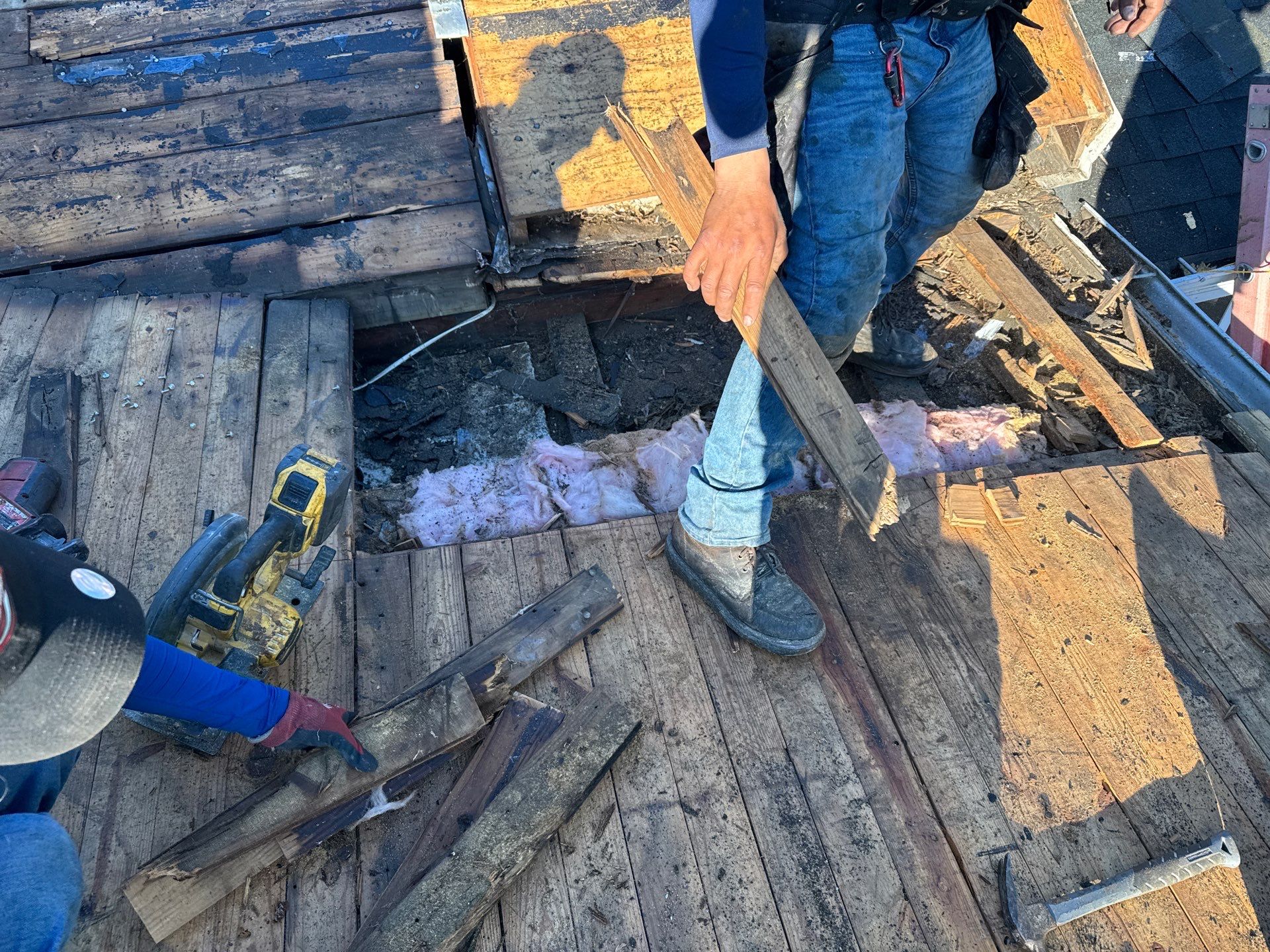 EPDM Flat Roof Installation in Richmond by Cade Construction