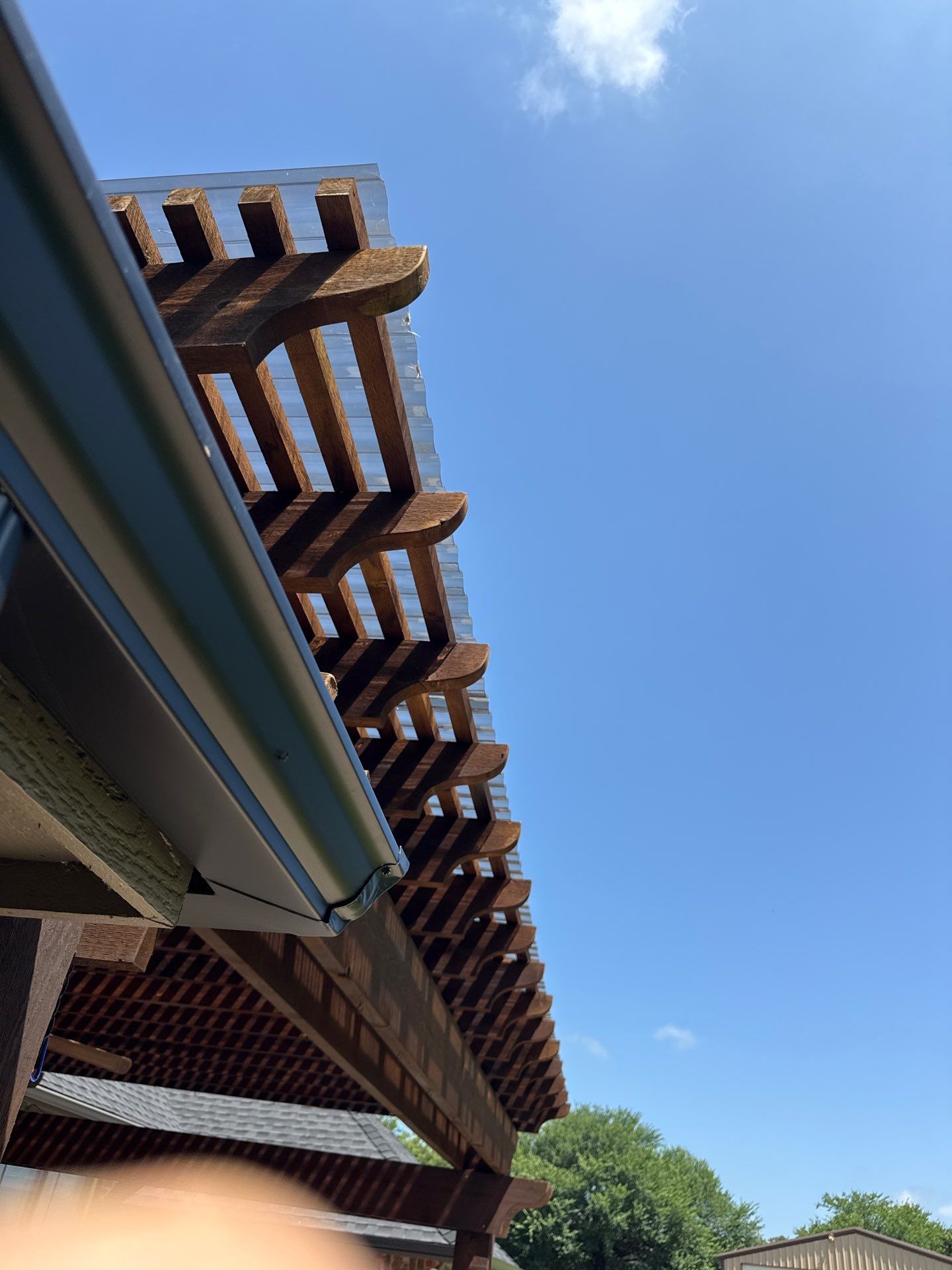 roof replacement & gutter installation in Blanchard by McCann's Roofing and Construction