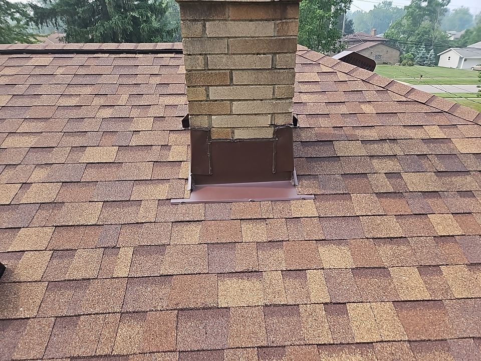 Residential Roof Replacement using Owens Corning, Desert Rose by Absolute Roofing and Construction