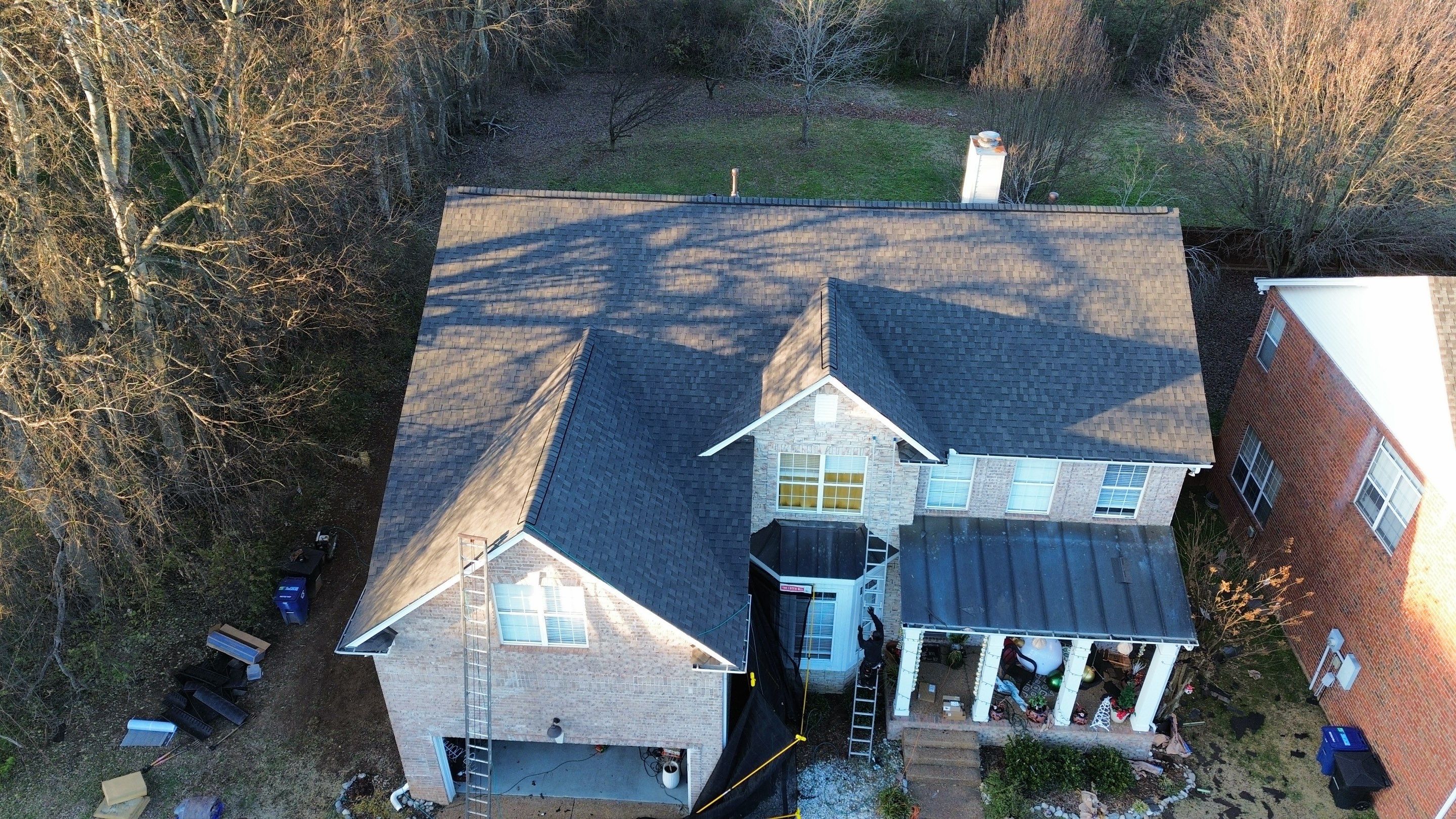 Project in Franklin by Roofworx 
