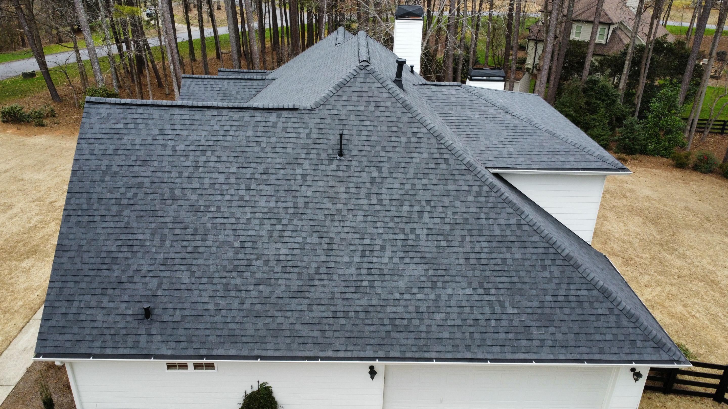 Cumming, GA Roof Replacement, CertainTeed Landmark Moire Black by Reset Roofing