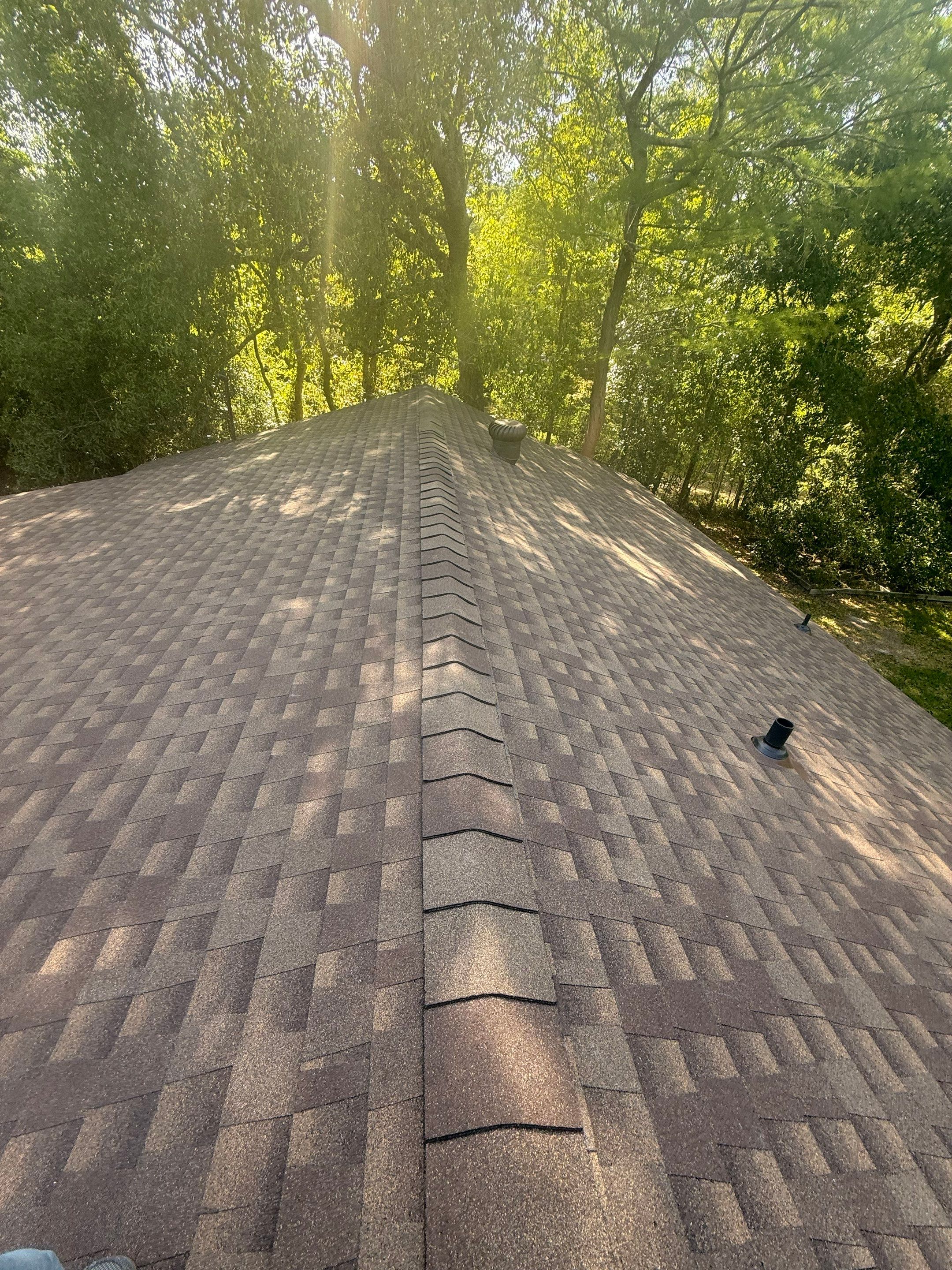 Full Residential Roof Replacement and Structural Repair in Long Beach using GAF HDZ BARKWOOD by Frontline Roofing