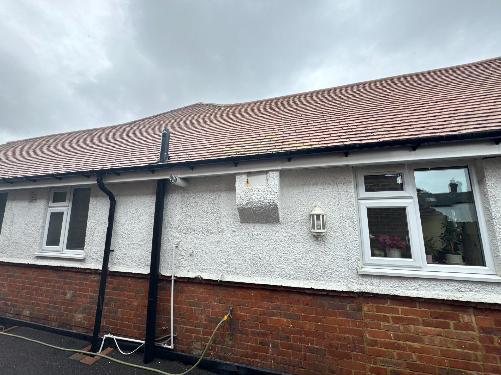 Exterior Clean - Roof - Patio - Driveway using honda 21 ltr/min by Ges Exterior Cleaning ltd