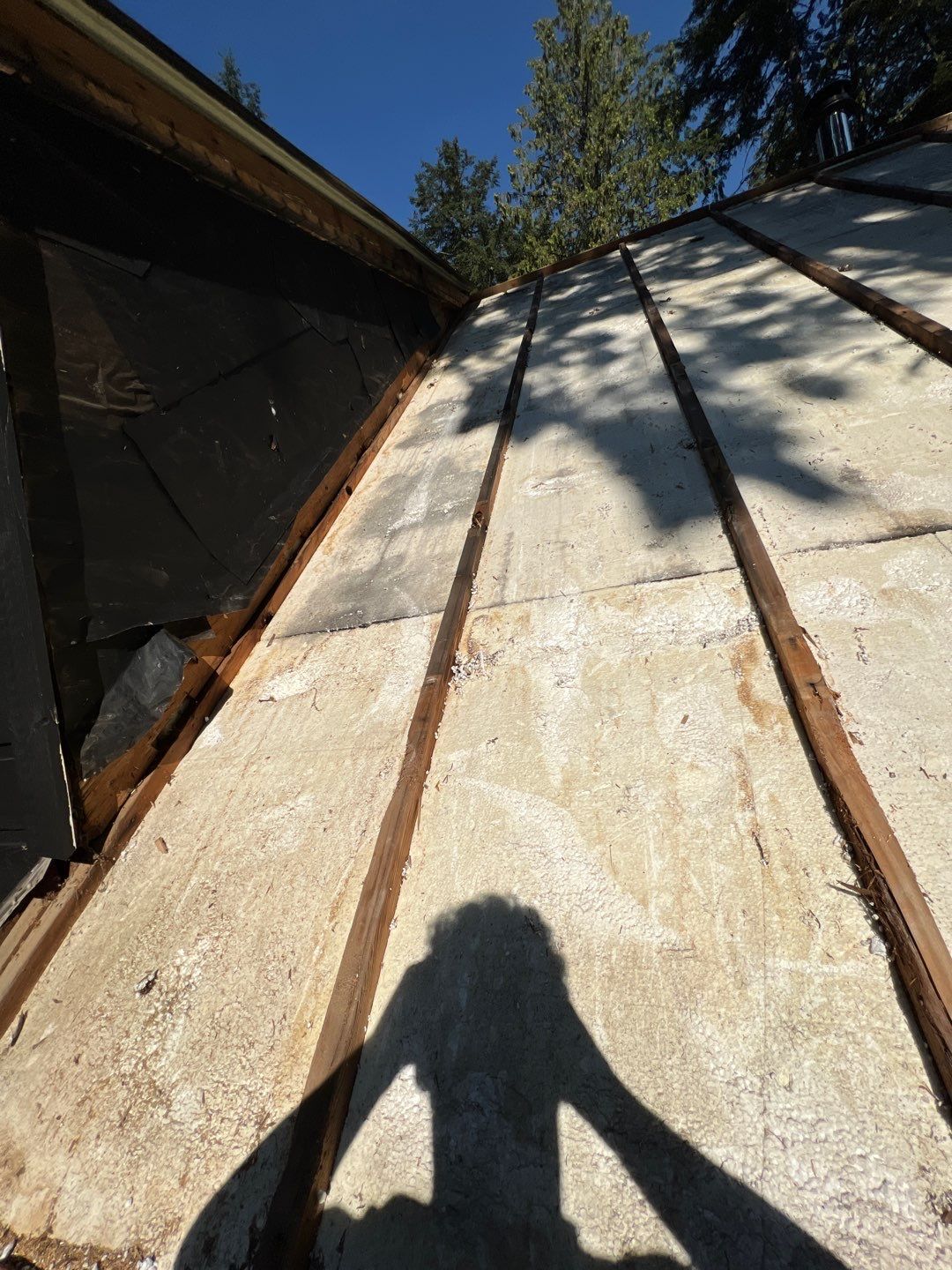 Residential ReRoofing Installation using 12" Prolok metal  by Top Notch Roofing Inc